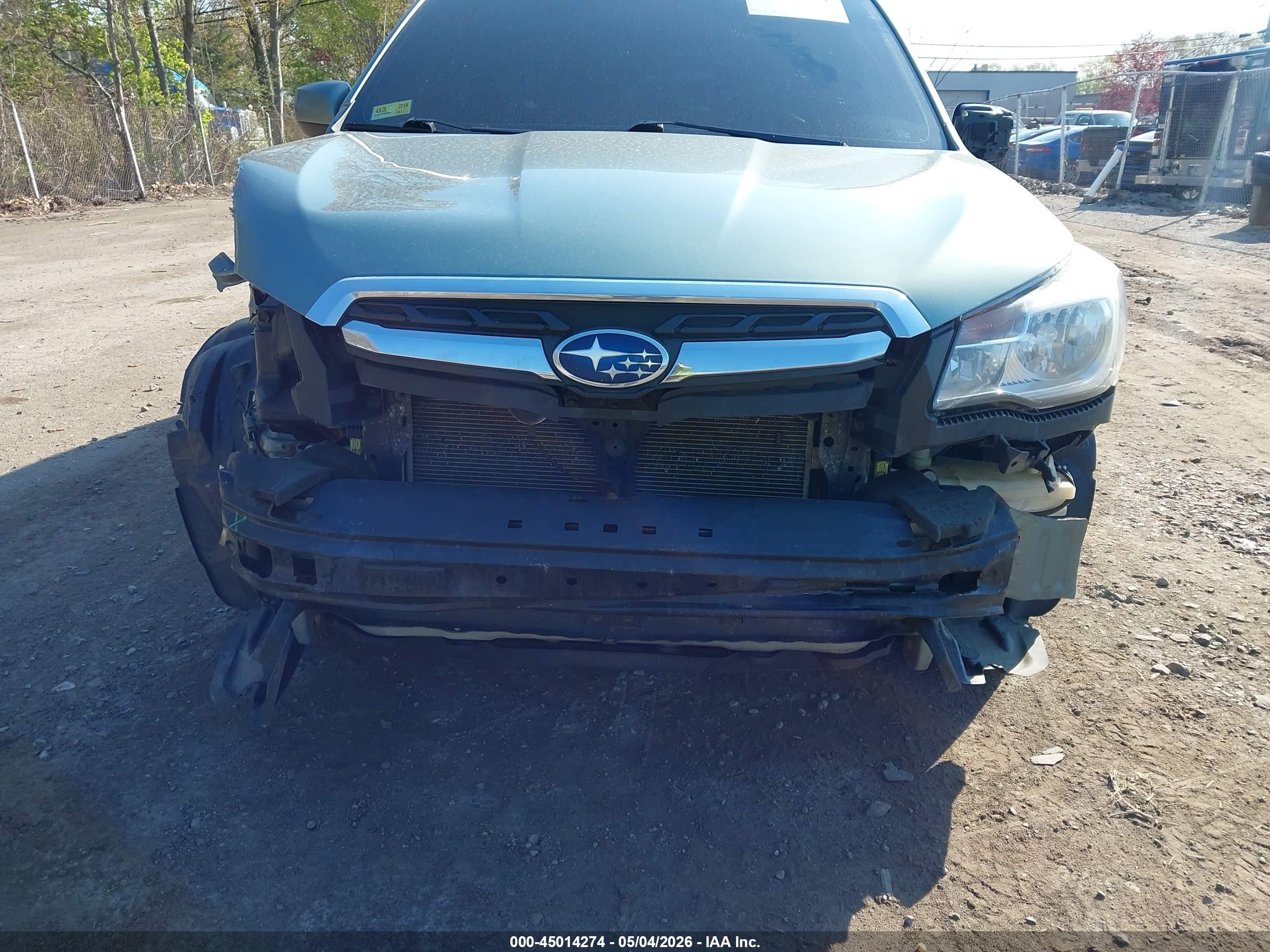 2017 Subaru Forester 2.5i Premium Зеленый vin: JF2SJAEC7HH497206
