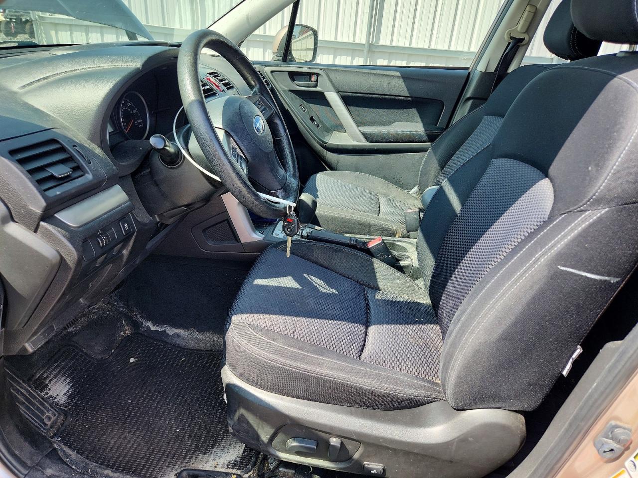 2014 Subaru Forester 2.5i Premium Золотой vin: JF2SJAEC8EH402034