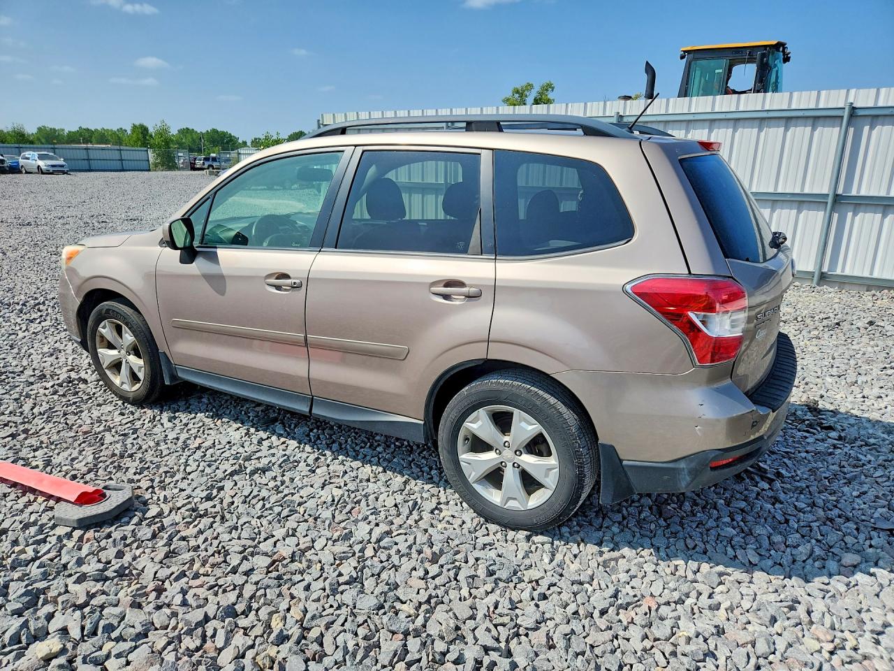 2014 Subaru Forester 2.5i Premium Золотой vin: JF2SJAEC8EH402034