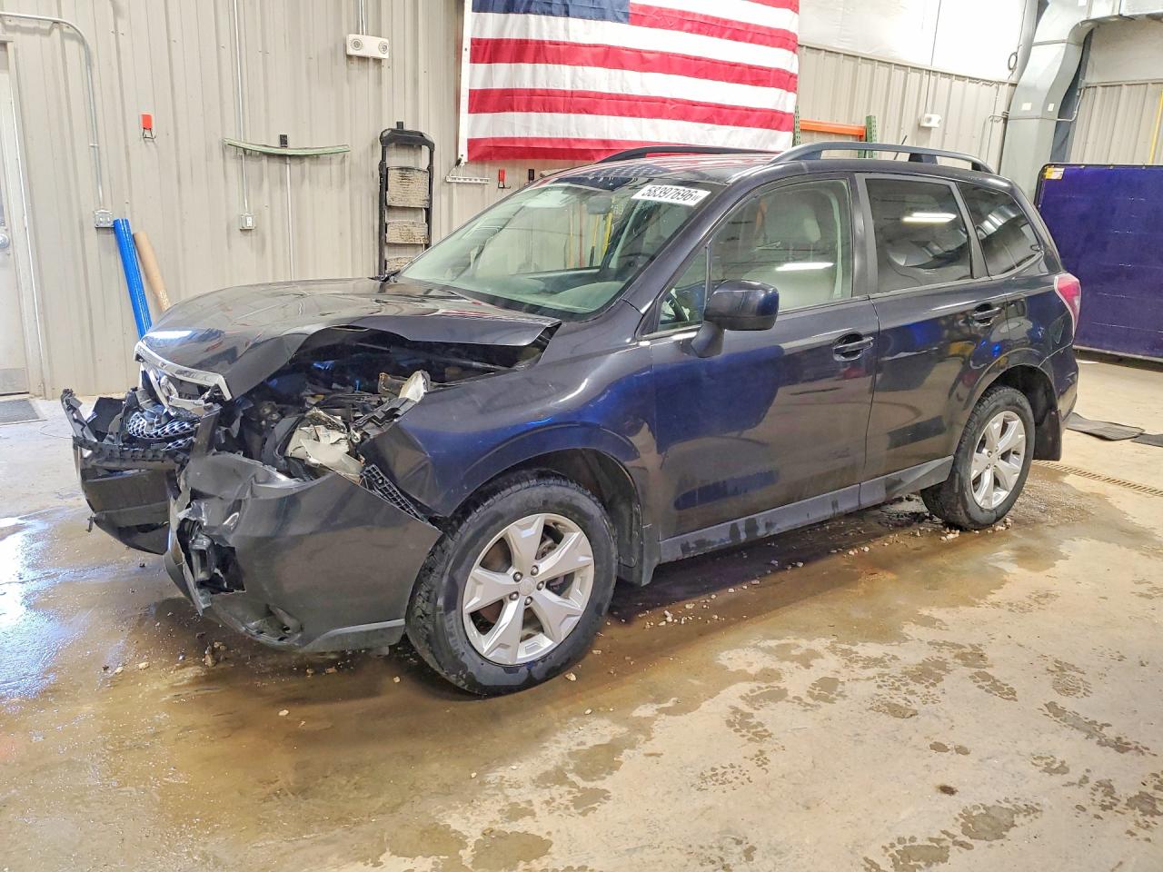 2014 Subaru Forester 2.5i Premium Charcoal vin: JF2SJAEC8EH422266
