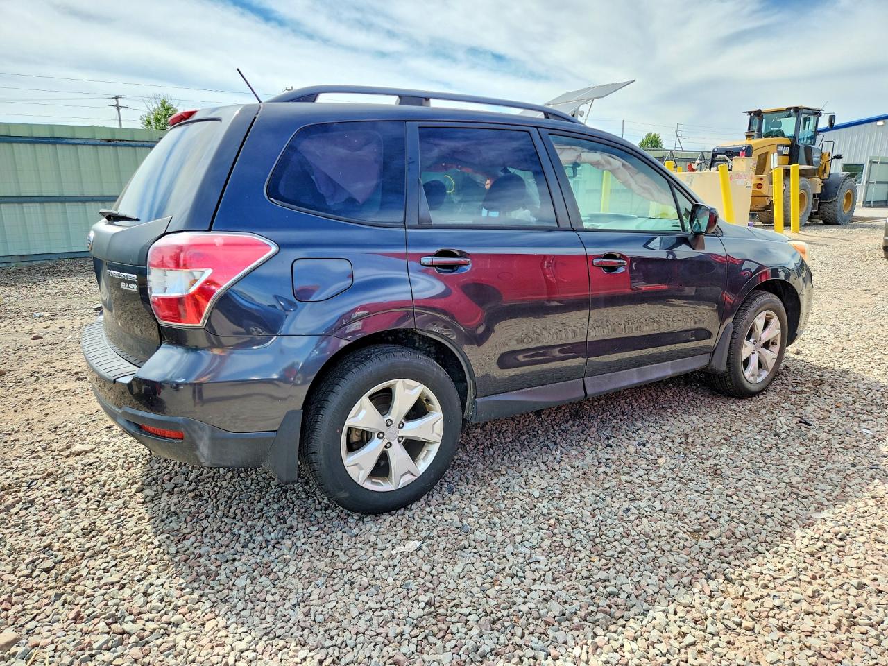 2014 Subaru Forester 2.5i Premium Blue vin: JF2SJAEC8EH427922