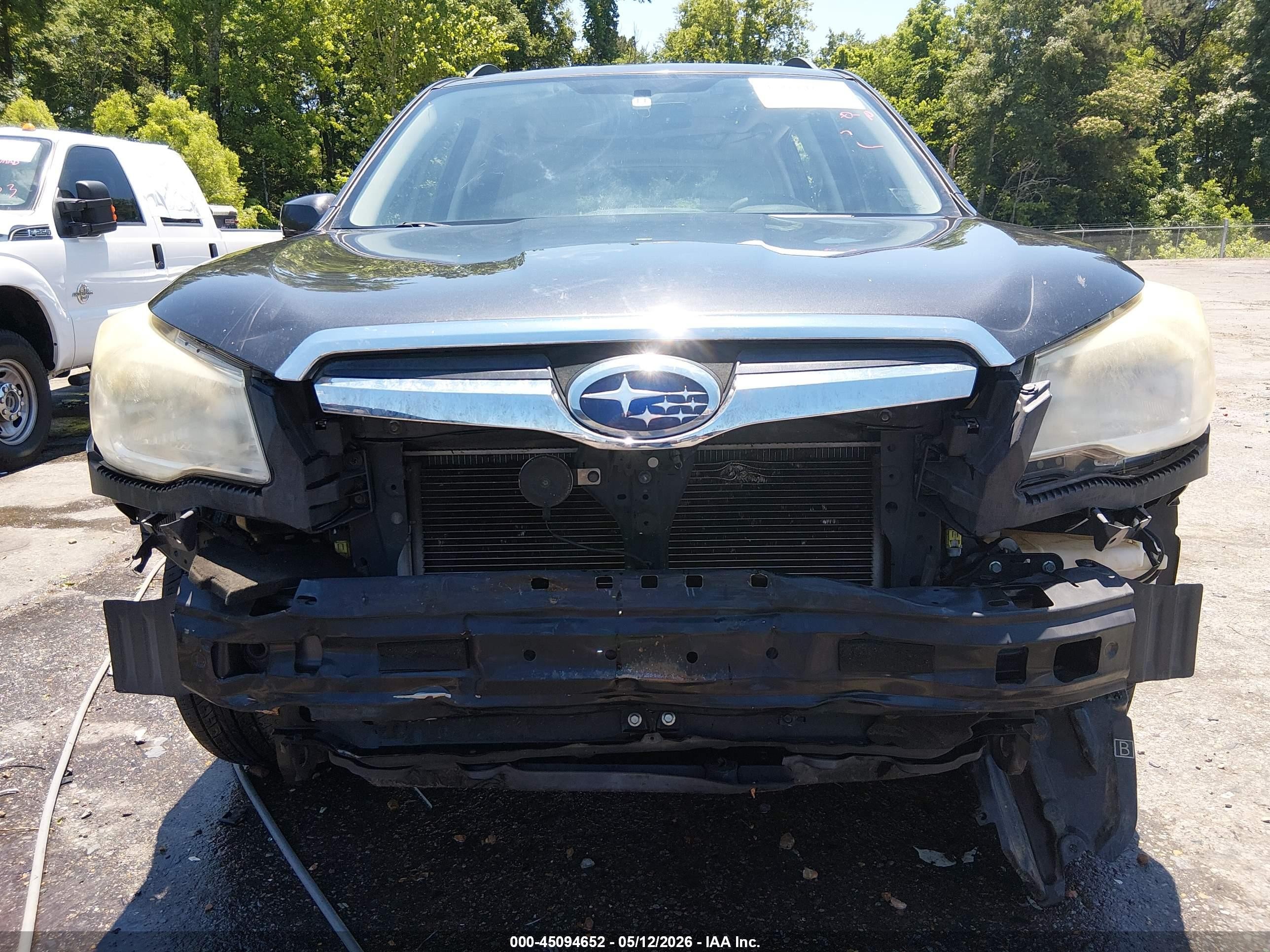 2014 Subaru Forester 2.5i Premium Gray vin: JF2SJAEC8EH433056