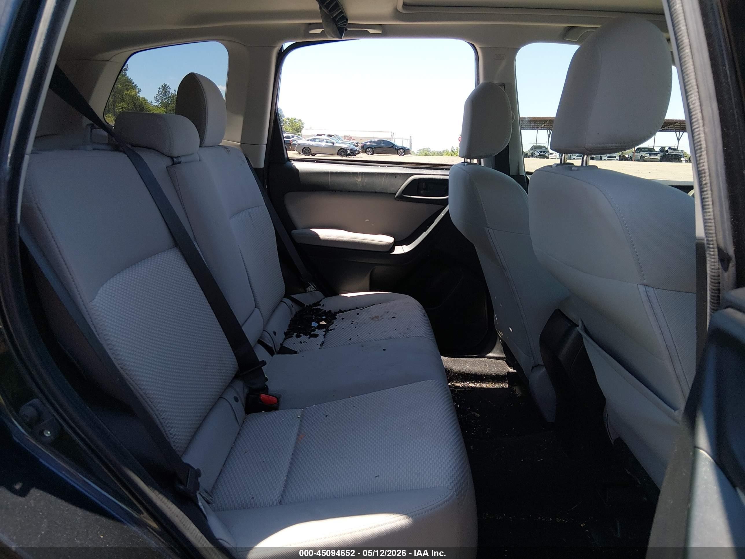 2014 Subaru Forester 2.5i Premium Gray vin: JF2SJAEC8EH433056