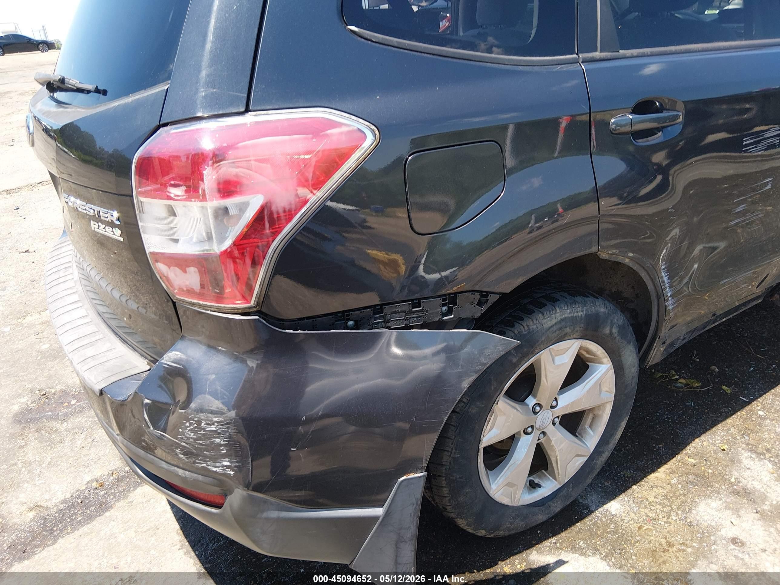 2014 Subaru Forester 2.5i Premium Gray vin: JF2SJAEC8EH433056