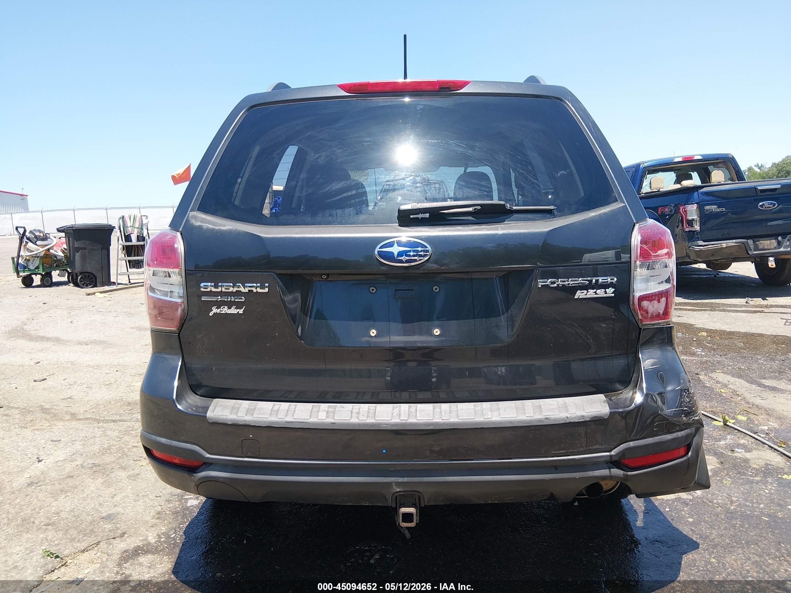 2014 Subaru Forester 2.5i Premium Gray vin: JF2SJAEC8EH433056