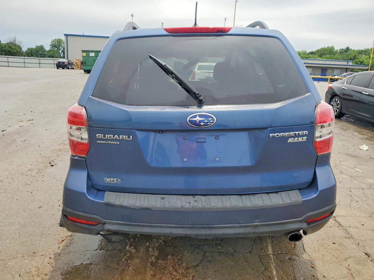 2014 Subaru Forester 2.5i Premium Blue vin: JF2SJAEC8EH441724