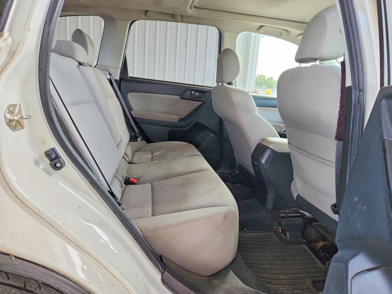 2014 Subaru Forester 2.5i Premium Белый vin: JF2SJAEC8EH452951