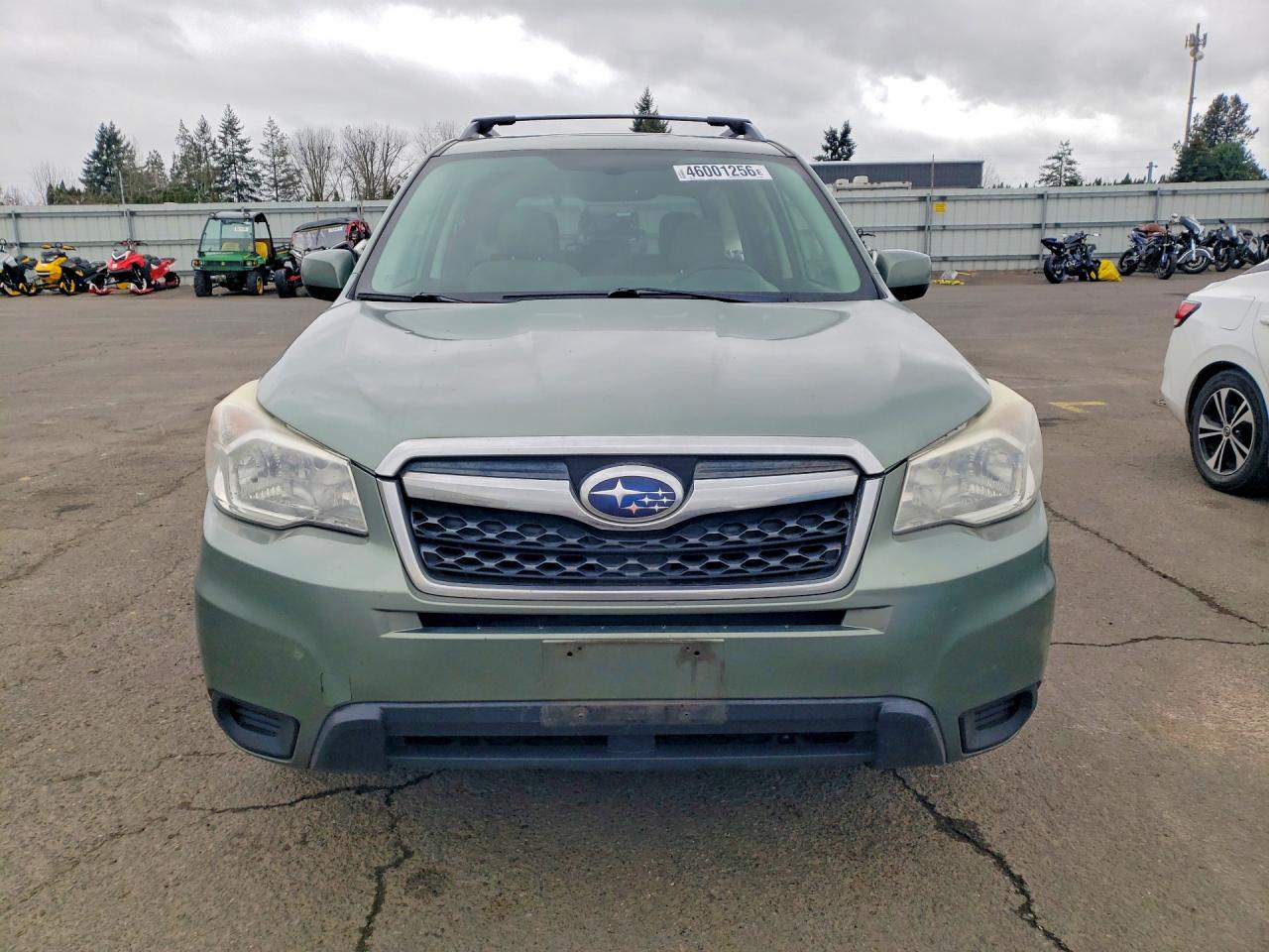 2014 Subaru Forester 2.5i Premium Green vin: JF2SJAEC8EH456675