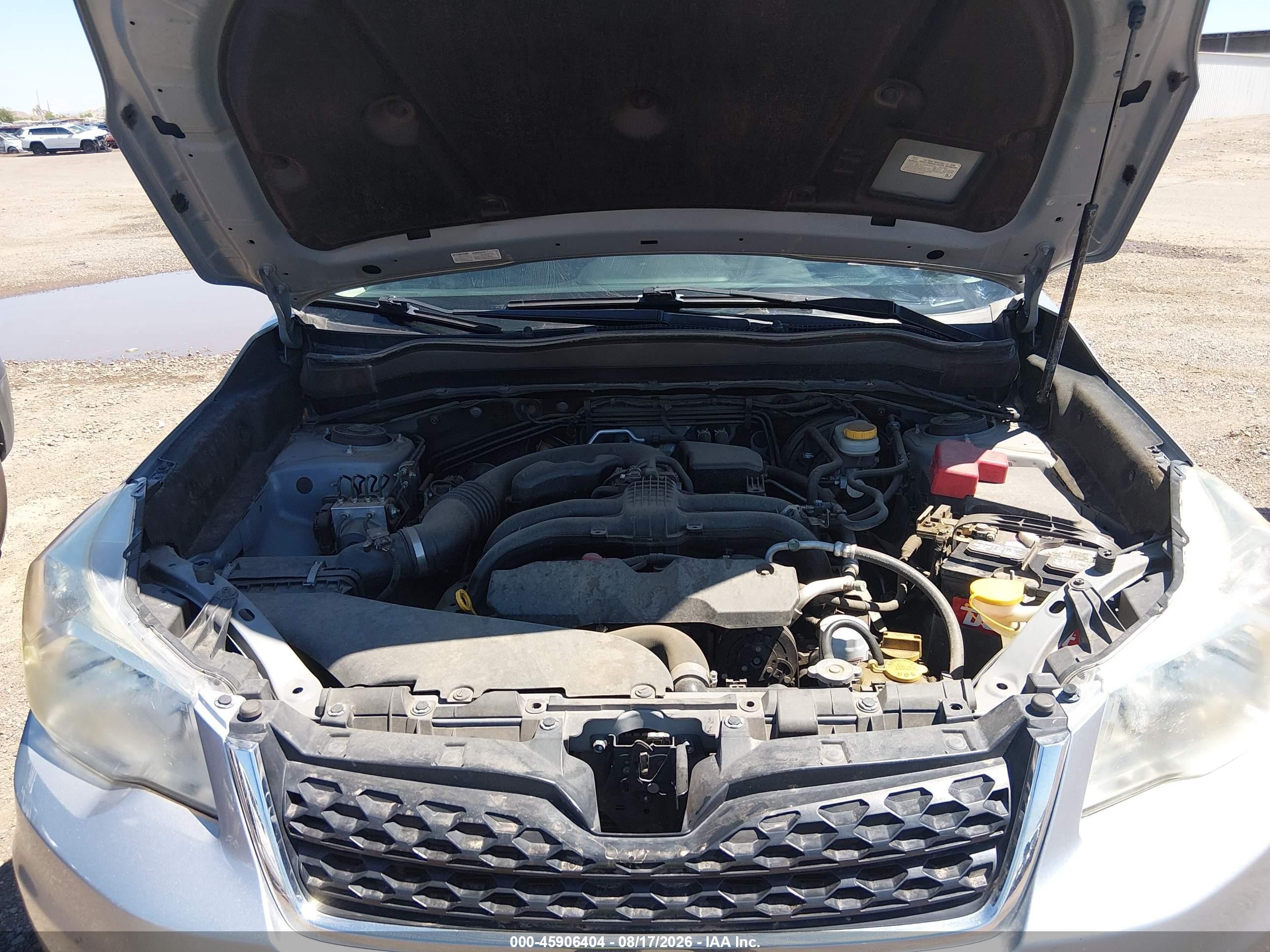 2014 Subaru Forester 2.5i Premium Silver vin: JF2SJAEC8EH463223