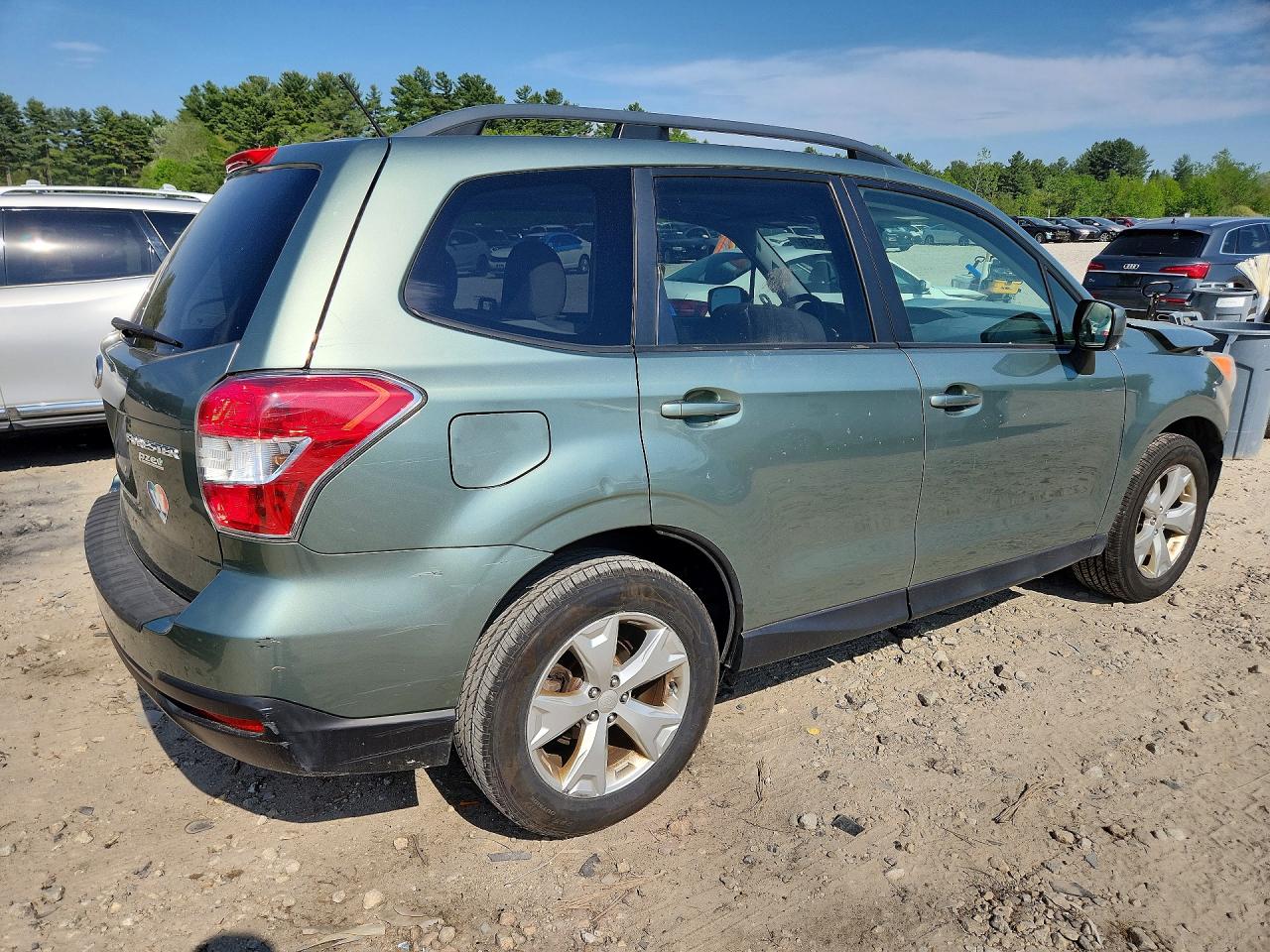 2014 Subaru Forester 2.5i Premium Green vin: JF2SJAEC8EH464940