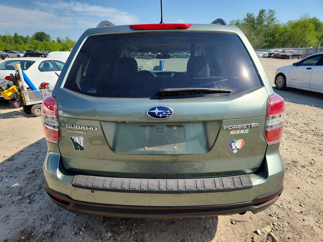 2014 Subaru Forester 2.5i Premium Green vin: JF2SJAEC8EH464940