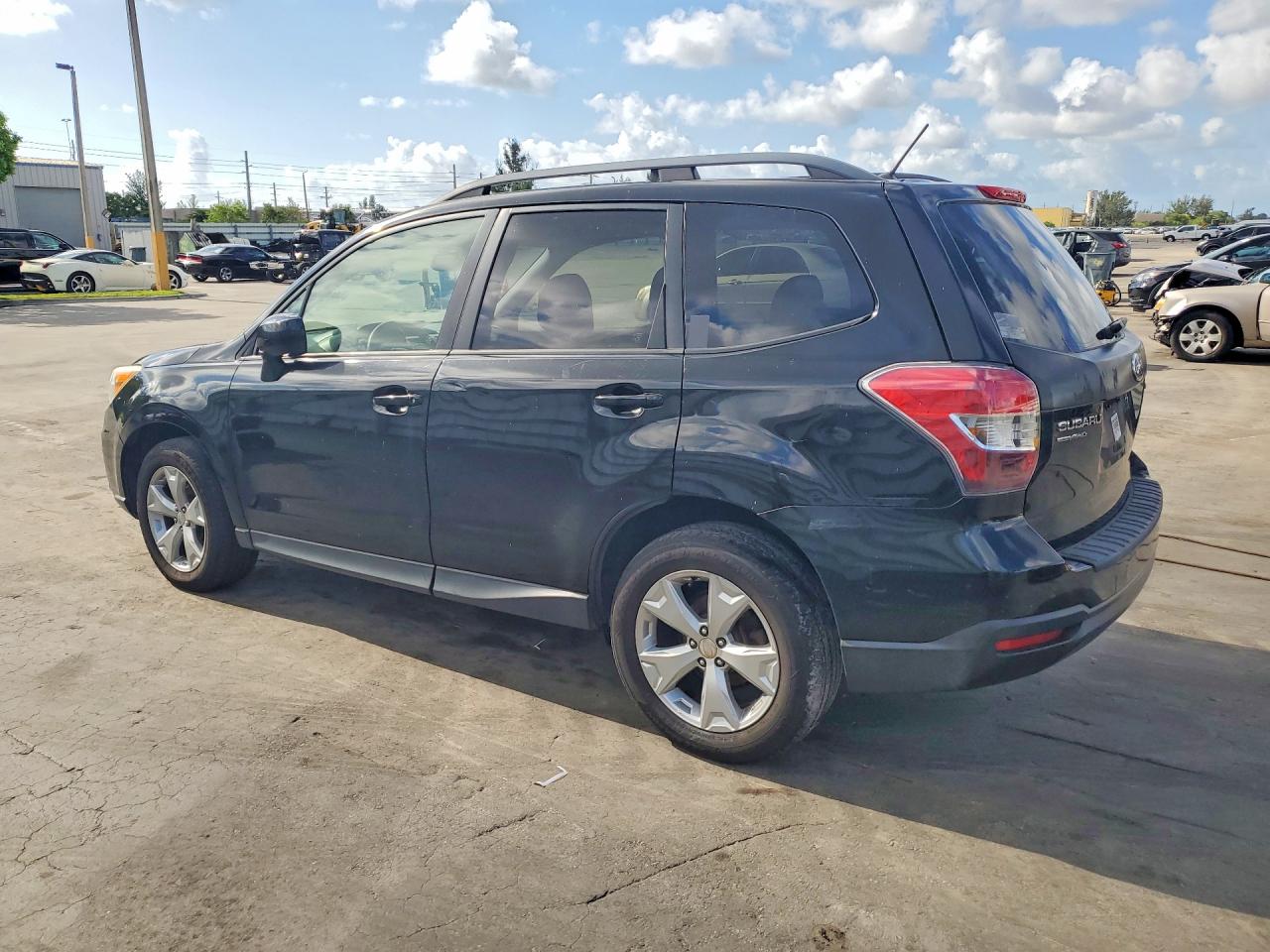 2014 Subaru Forester 2.5i Premium Black vin: JF2SJAEC8EH467868
