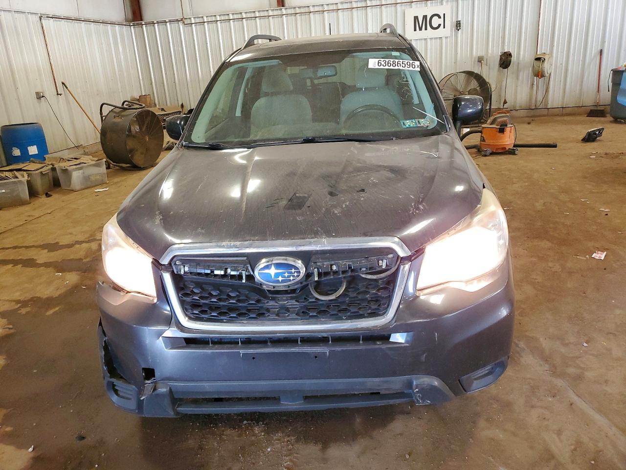 2014 Subaru Forester 2.5i Premium Black vin: JF2SJAEC8EH472651