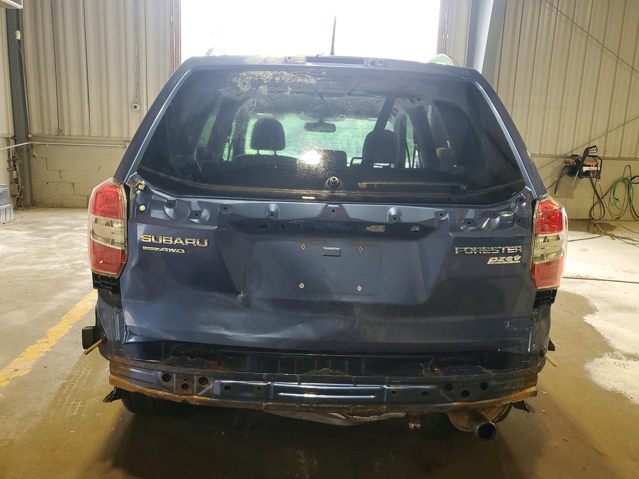 2014 Subaru Forester 2.5i Premium Blue vin: JF2SJAEC8EH474724