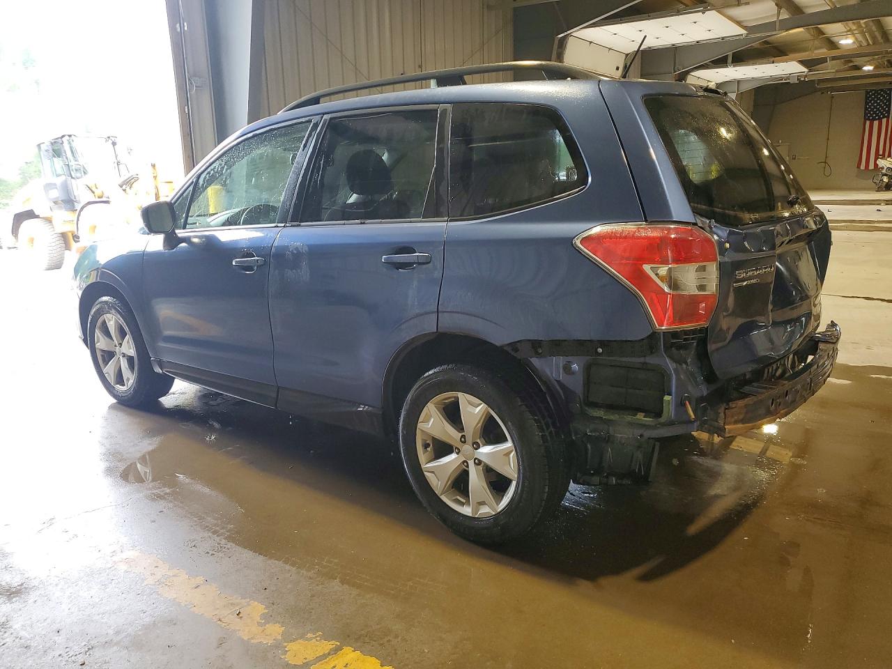 2014 Subaru Forester 2.5i Premium Blue vin: JF2SJAEC8EH474724