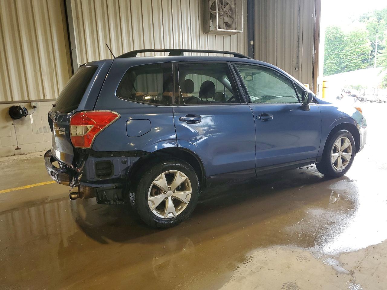 2014 Subaru Forester 2.5i Premium Blue vin: JF2SJAEC8EH474724