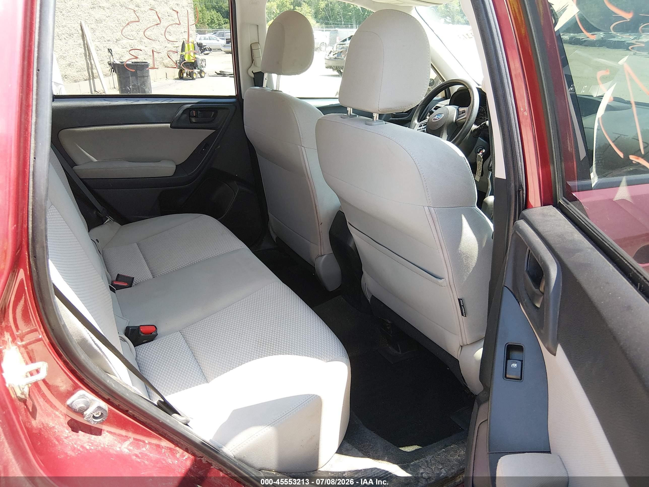 2014 Subaru Forester 2.5i Premium Red vin: JF2SJAEC8EH505017