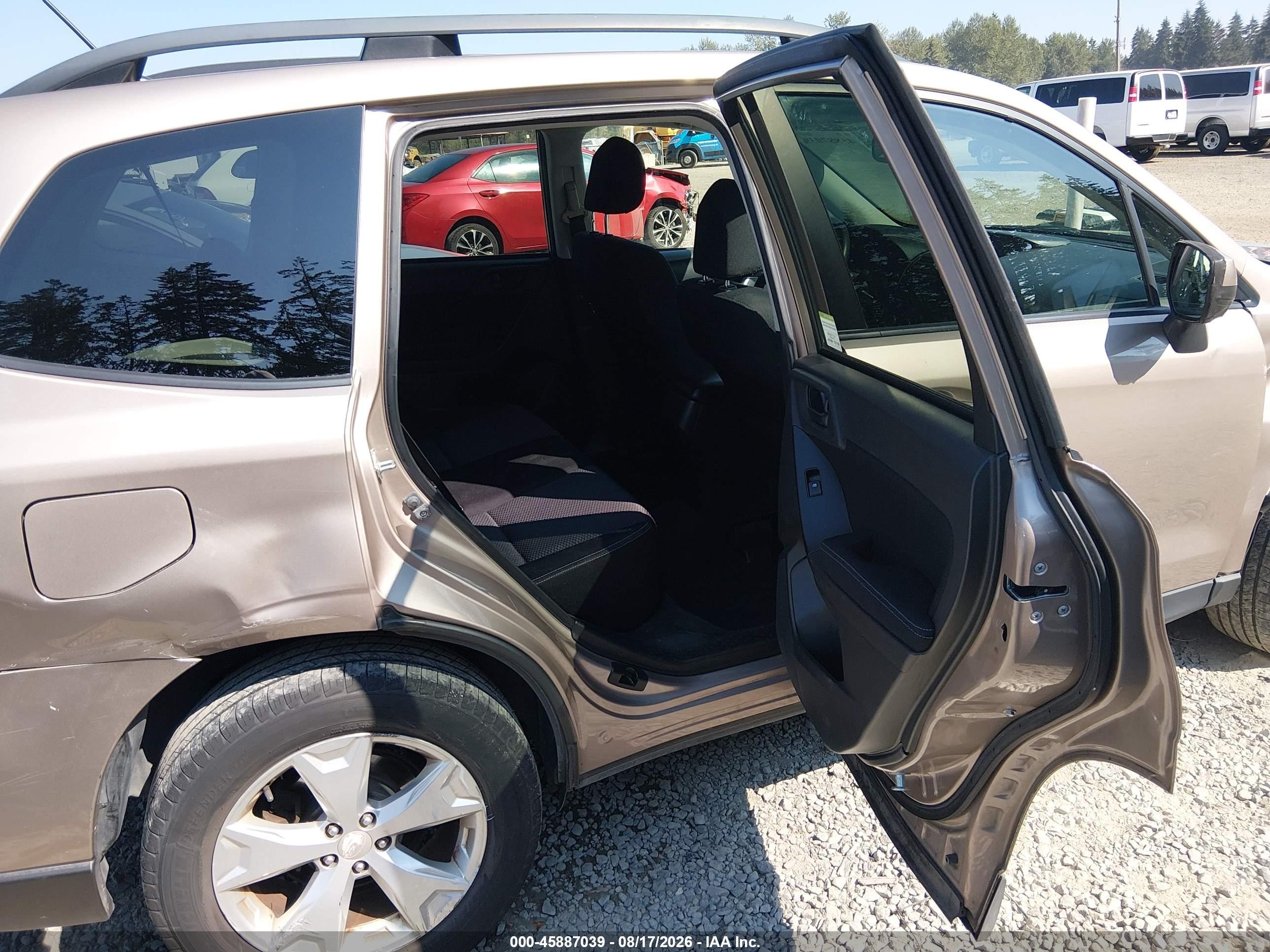 2014 Subaru Forester 2.5i Premium Gold vin: JF2SJAEC8EH516213