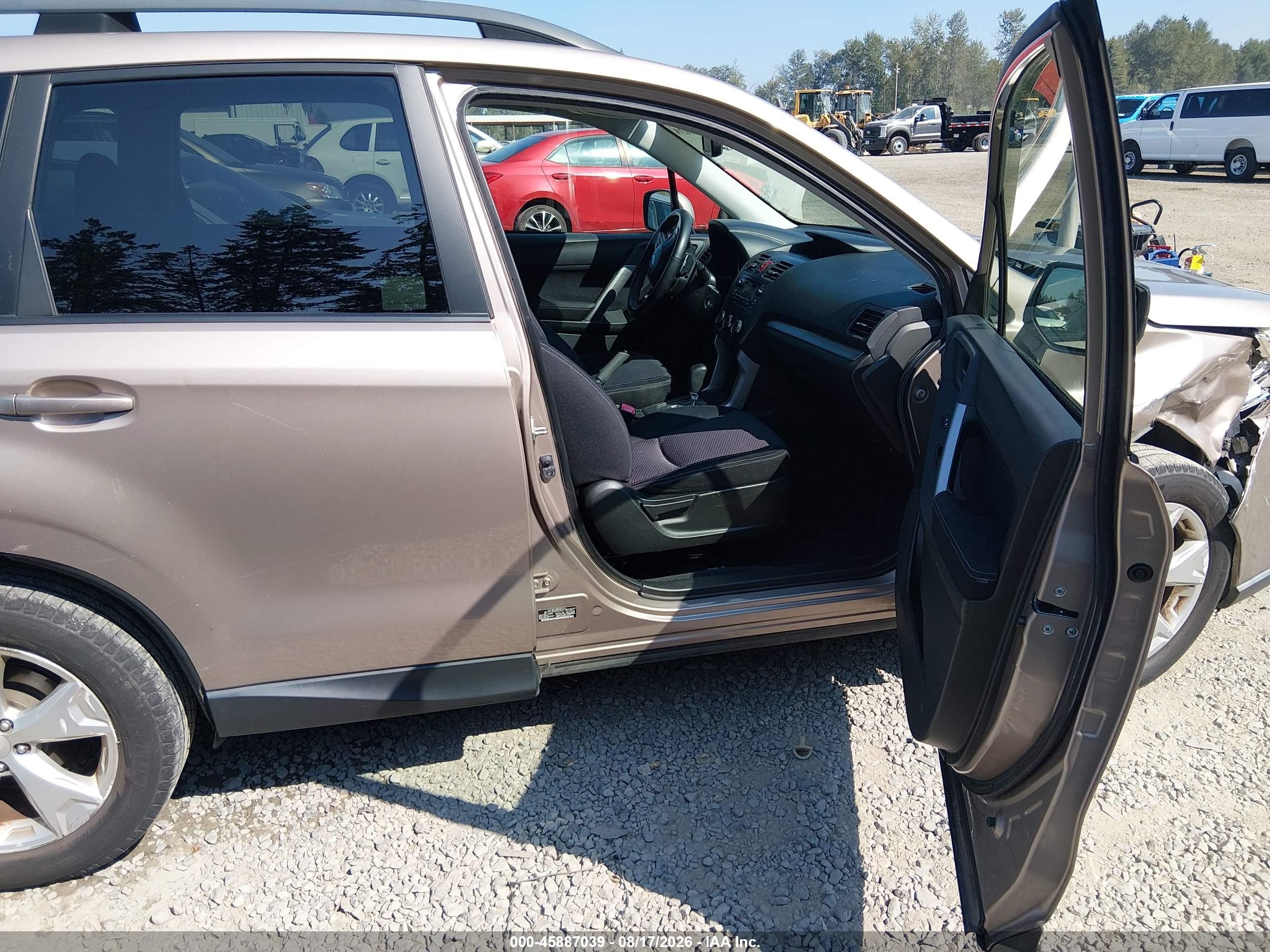 2014 Subaru Forester 2.5i Premium Gold vin: JF2SJAEC8EH516213
