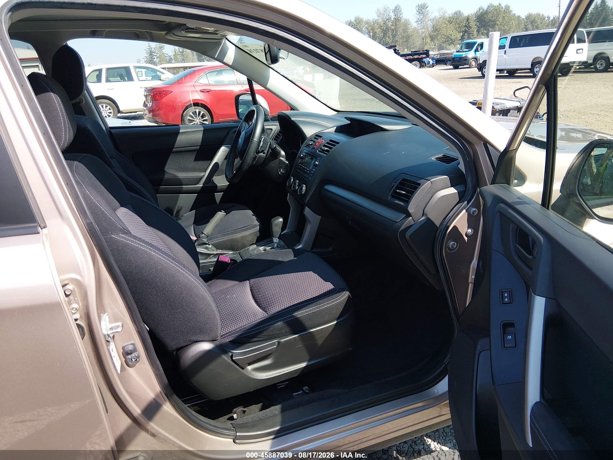 2014 Subaru Forester 2.5i Premium Gold vin: JF2SJAEC8EH516213