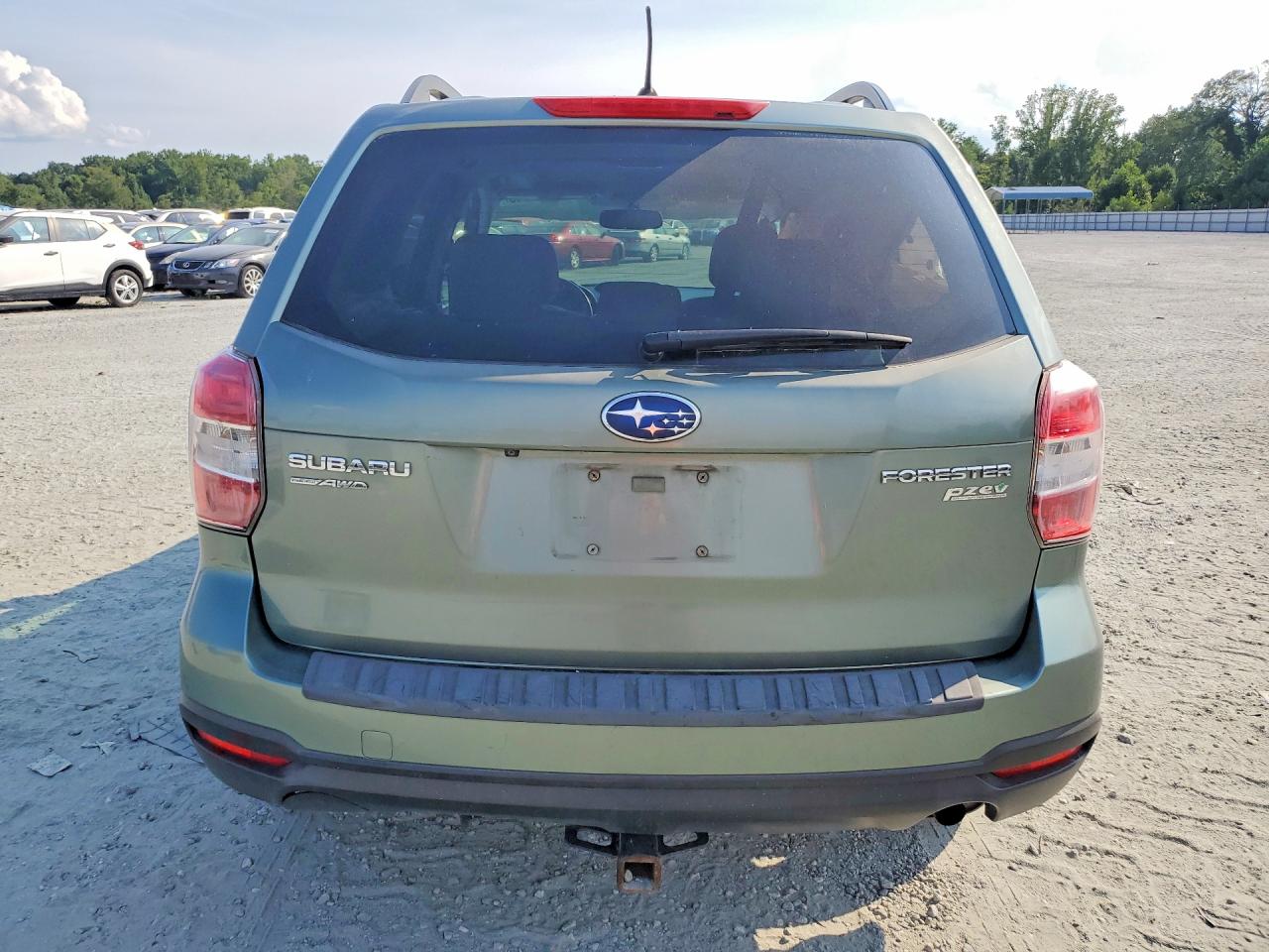 2014 Subaru Forester 2.5i Premium Green vin: JF2SJAEC8EH531536