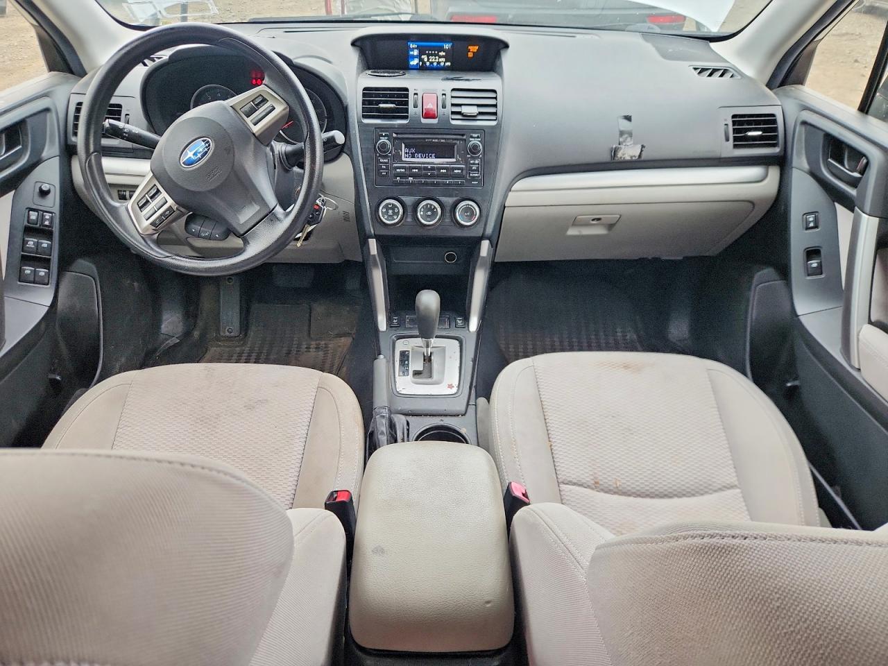 2014 Subaru Forester 2.5i Premium White vin: JF2SJAEC8EH537756