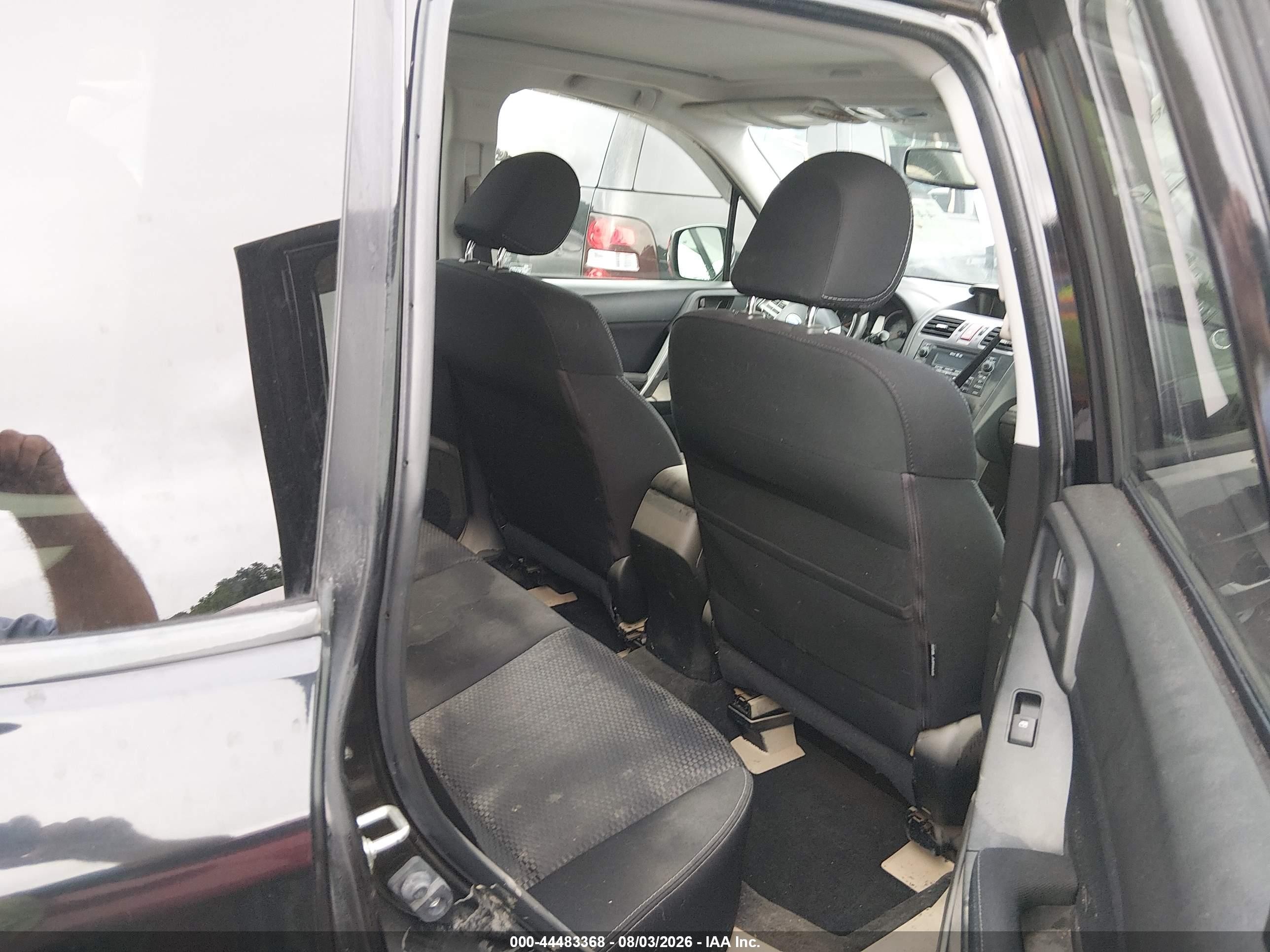 2014 Subaru Forester 2.5i Premium Black vin: JF2SJAEC8EH552368
