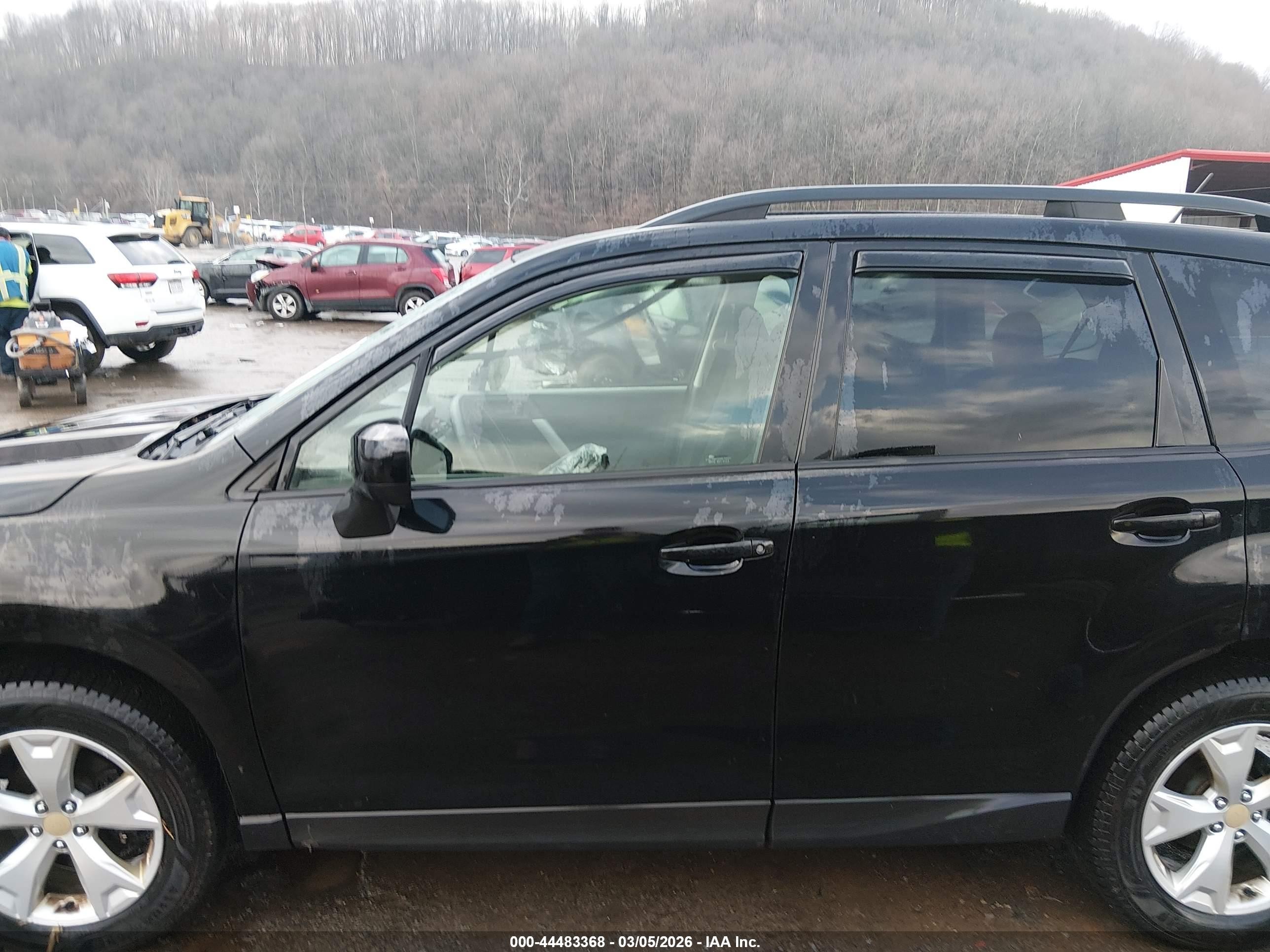 2014 Subaru Forester 2.5i Premium Black vin: JF2SJAEC8EH552368