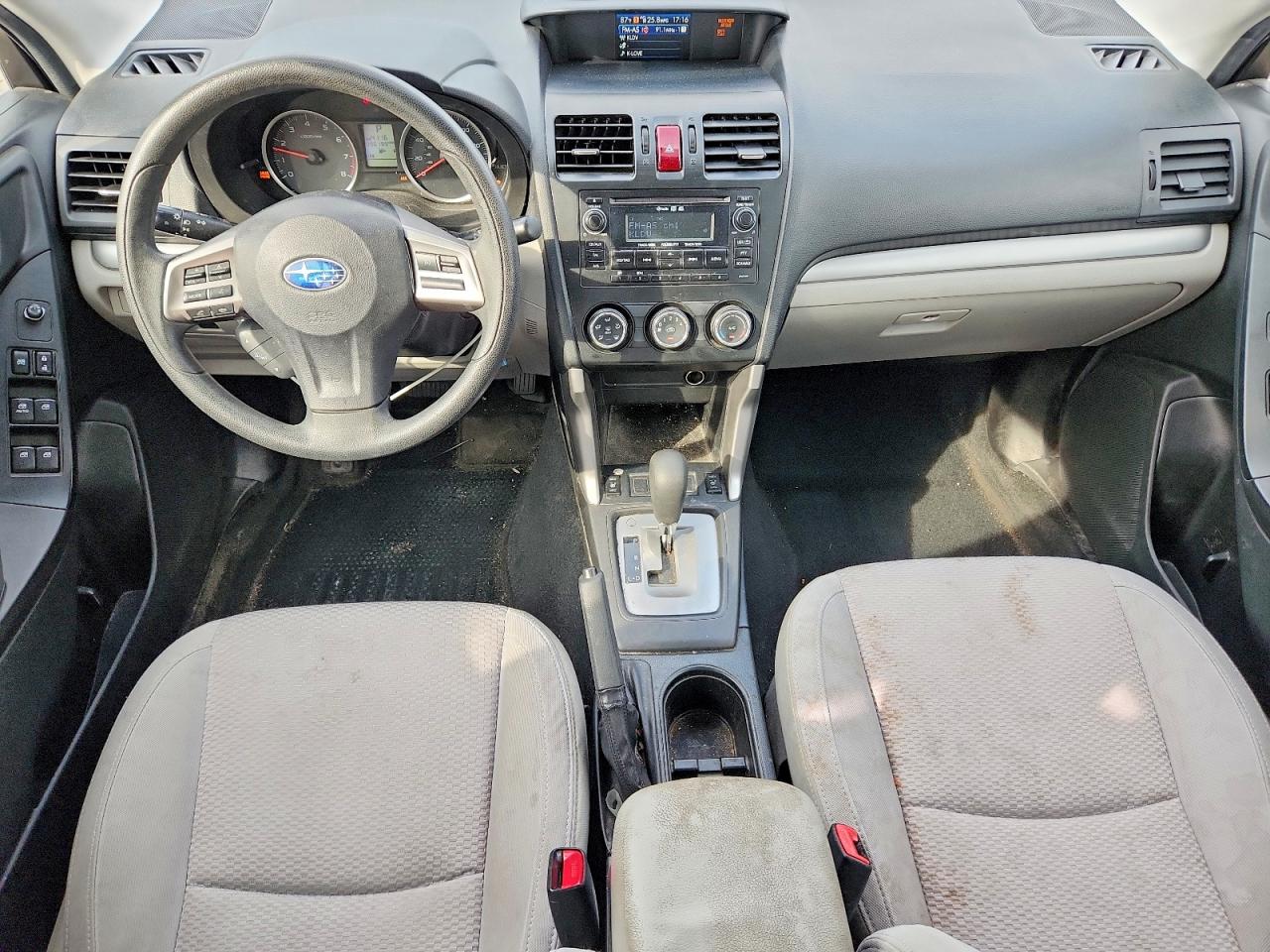 2014 Subaru Forester 2.5i Premium Серебряный vin: JF2SJAEC8EH557005