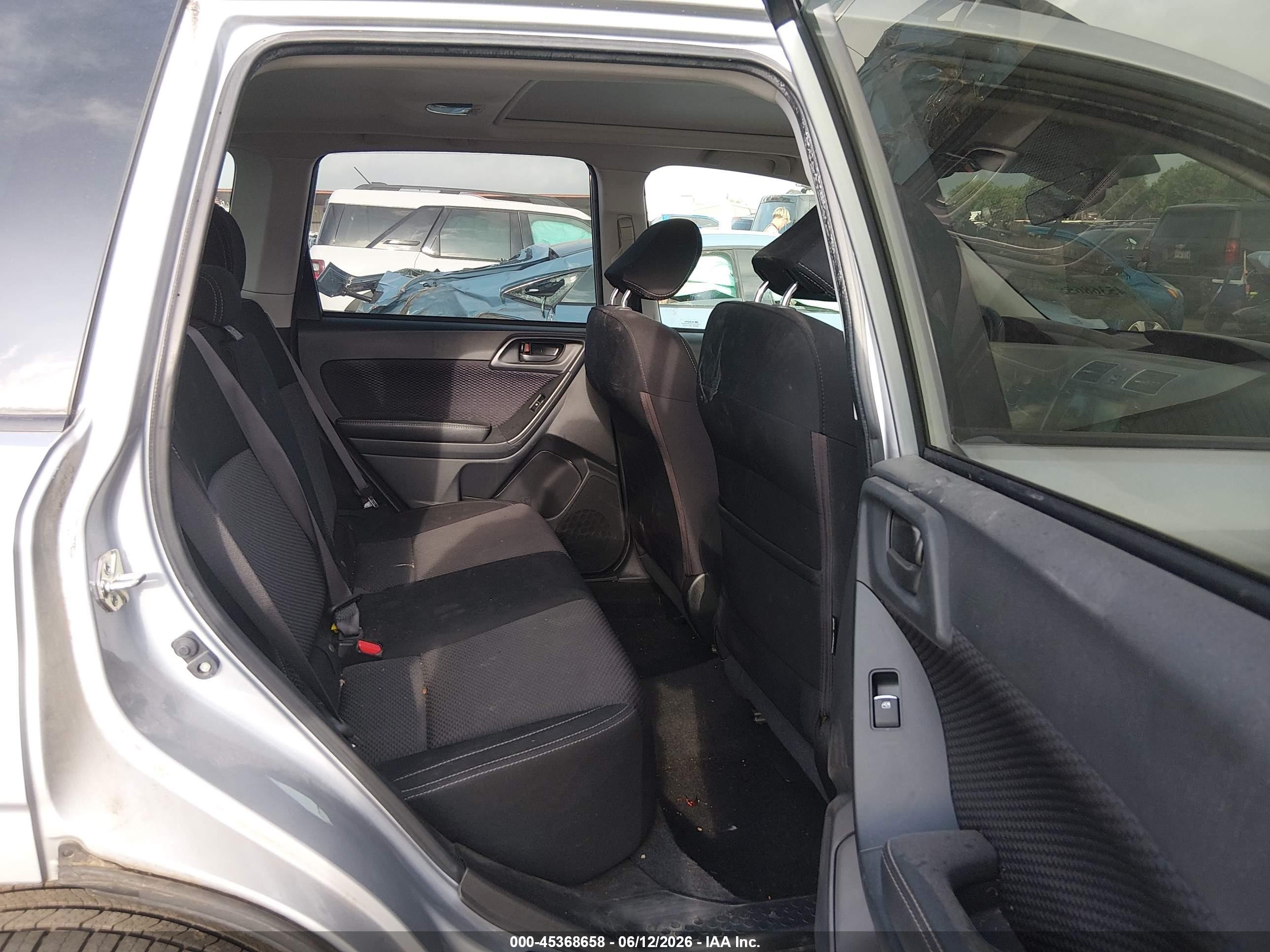 2017 Subaru Forester 2.5i Premium Light Blue vin: JF2SJAEC8HH431070