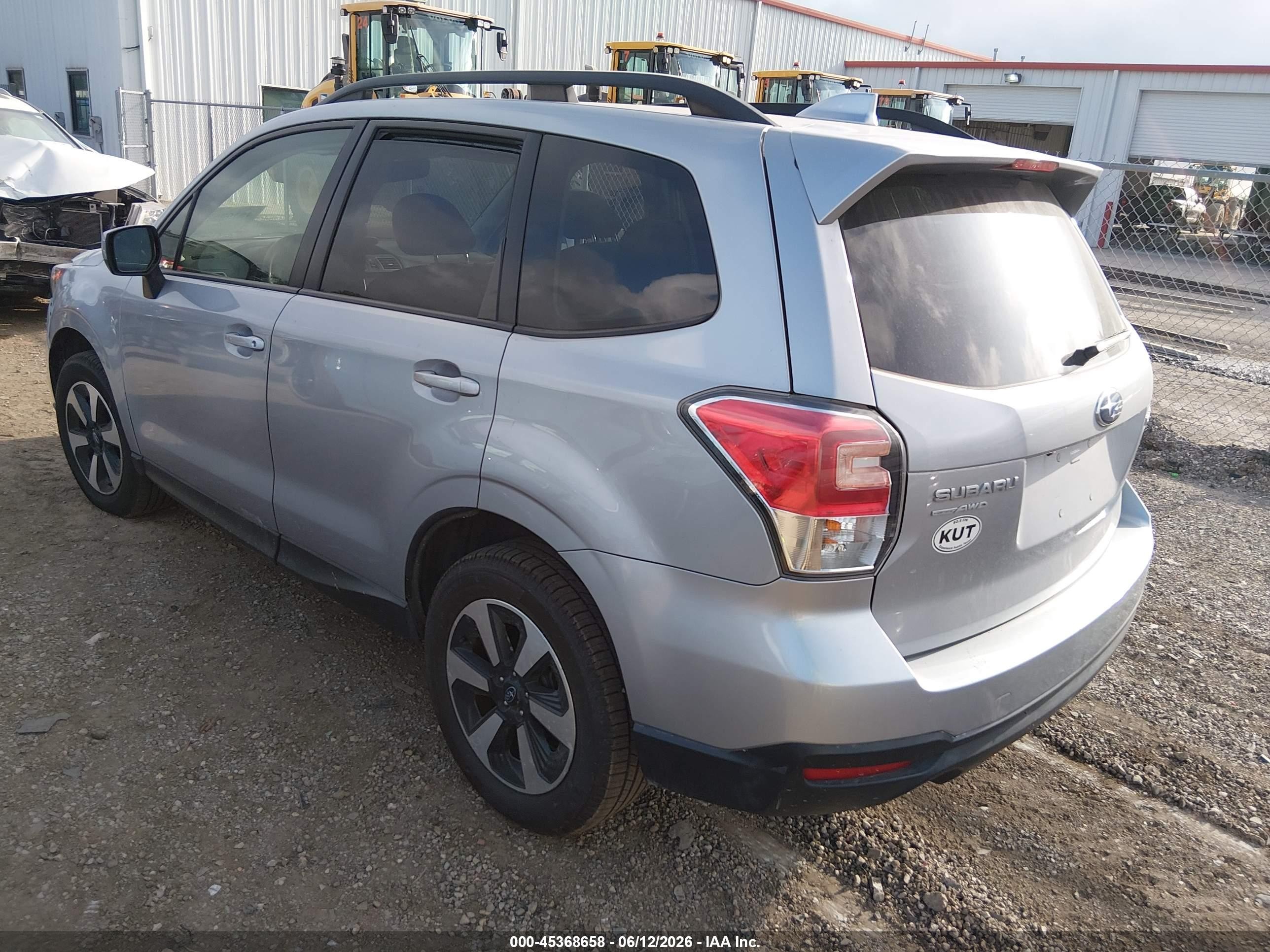 2017 Subaru Forester 2.5i Premium Light Blue vin: JF2SJAEC8HH431070