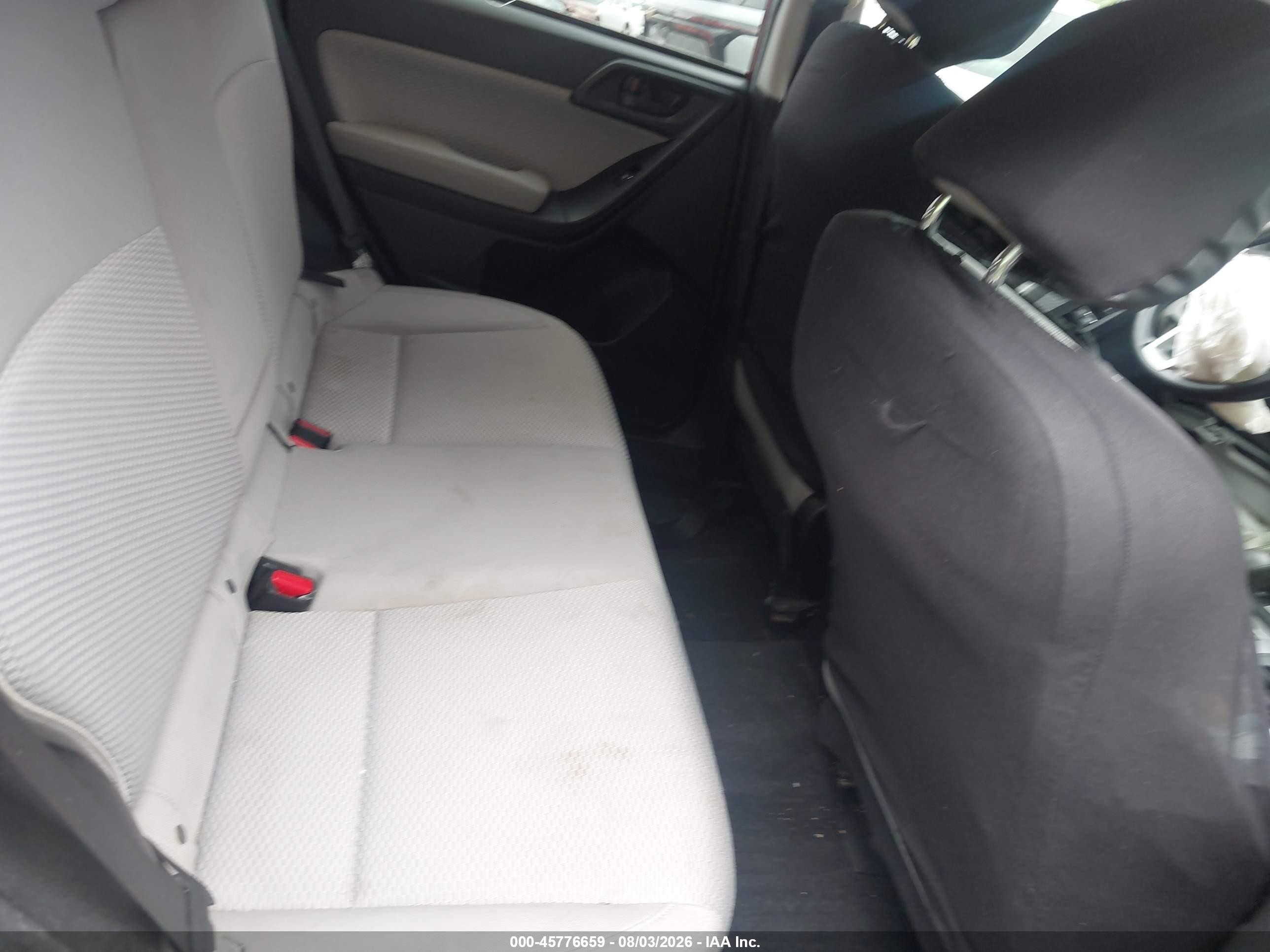 2017 Subaru Forester 2.5i Premium Red vin: JF2SJAEC8HH573242