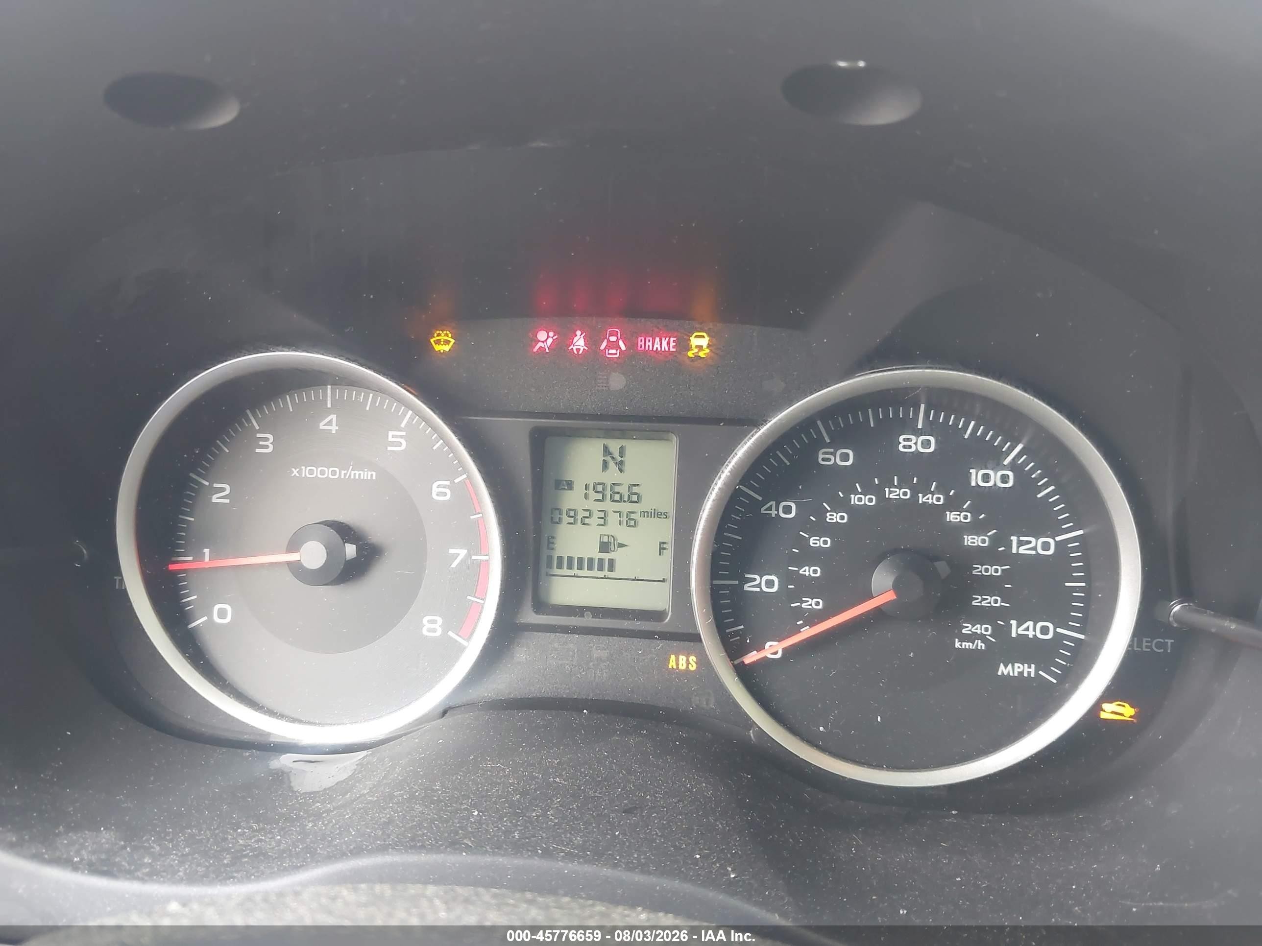 2017 Subaru Forester 2.5i Premium Red vin: JF2SJAEC8HH573242