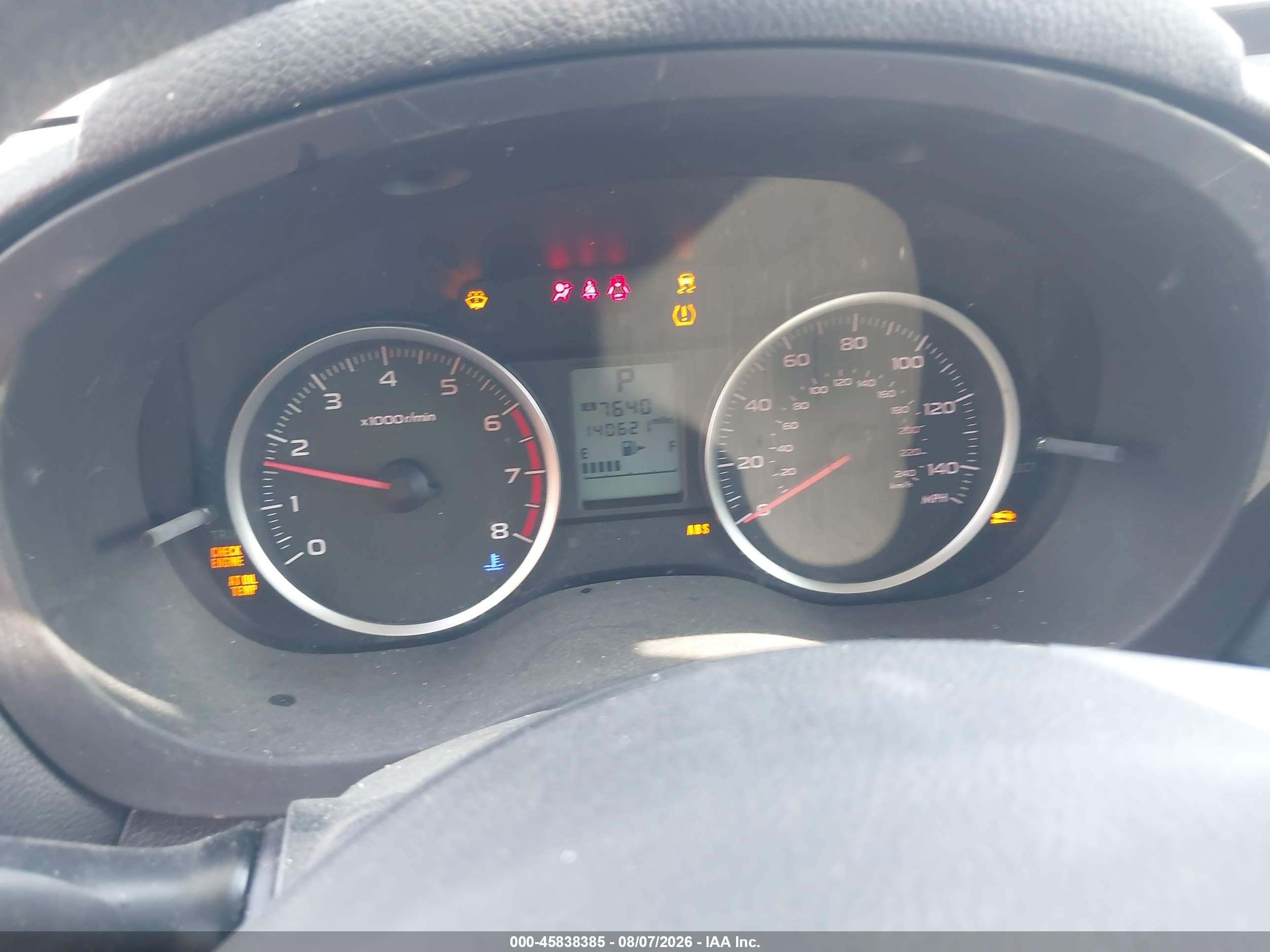 2014 Subaru Forester 2.5i Premium Silver vin: JF2SJAEC9EH403712