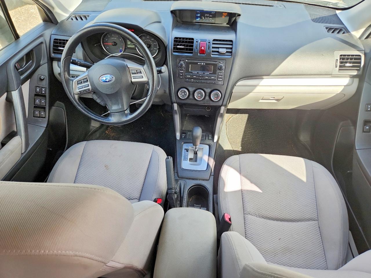 2014 Subaru Forester 2.5i Premium White vin: JF2SJAEC9EH451906