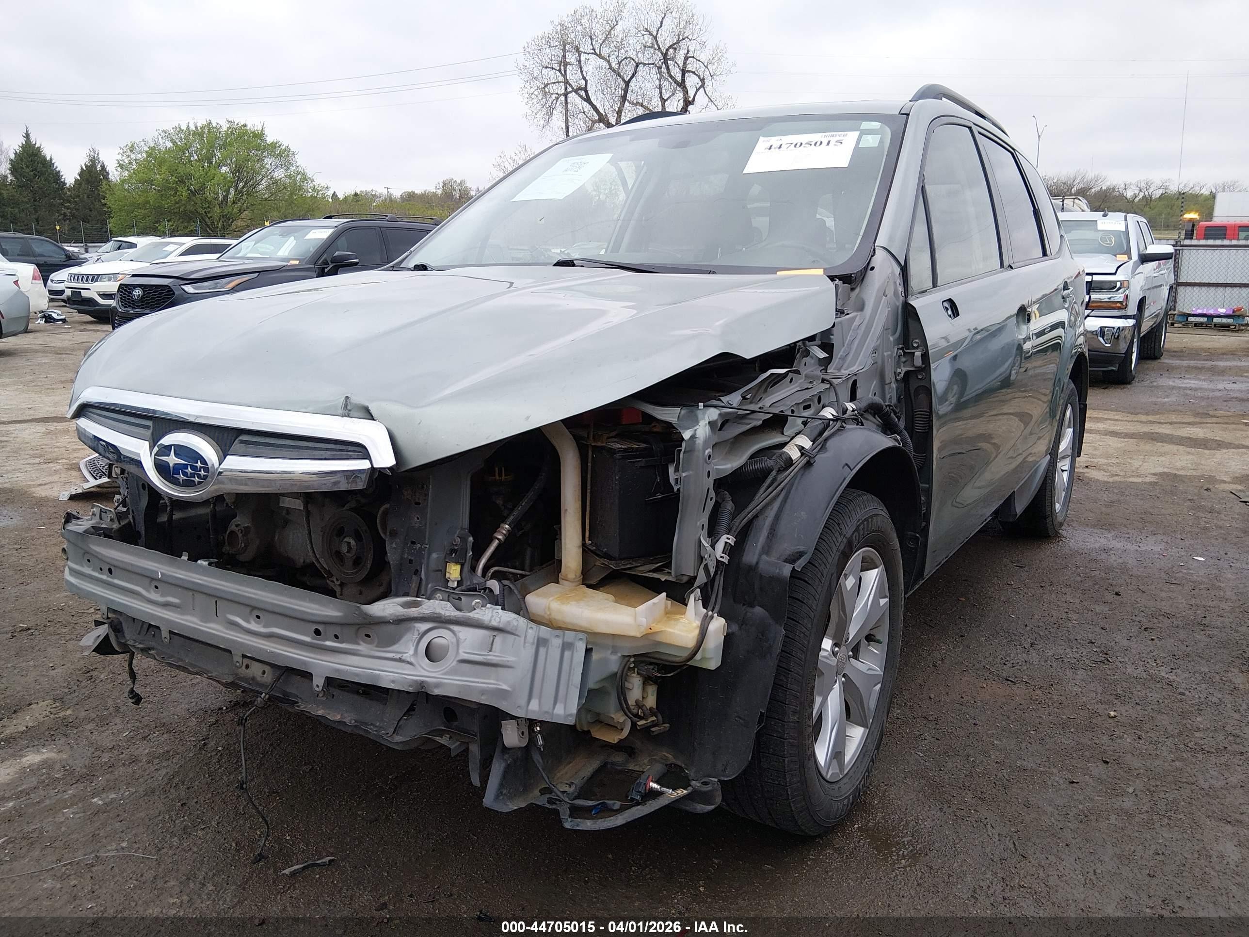 2014 Subaru Forester 2.5i Premium Green vin: JF2SJAEC9EH494514