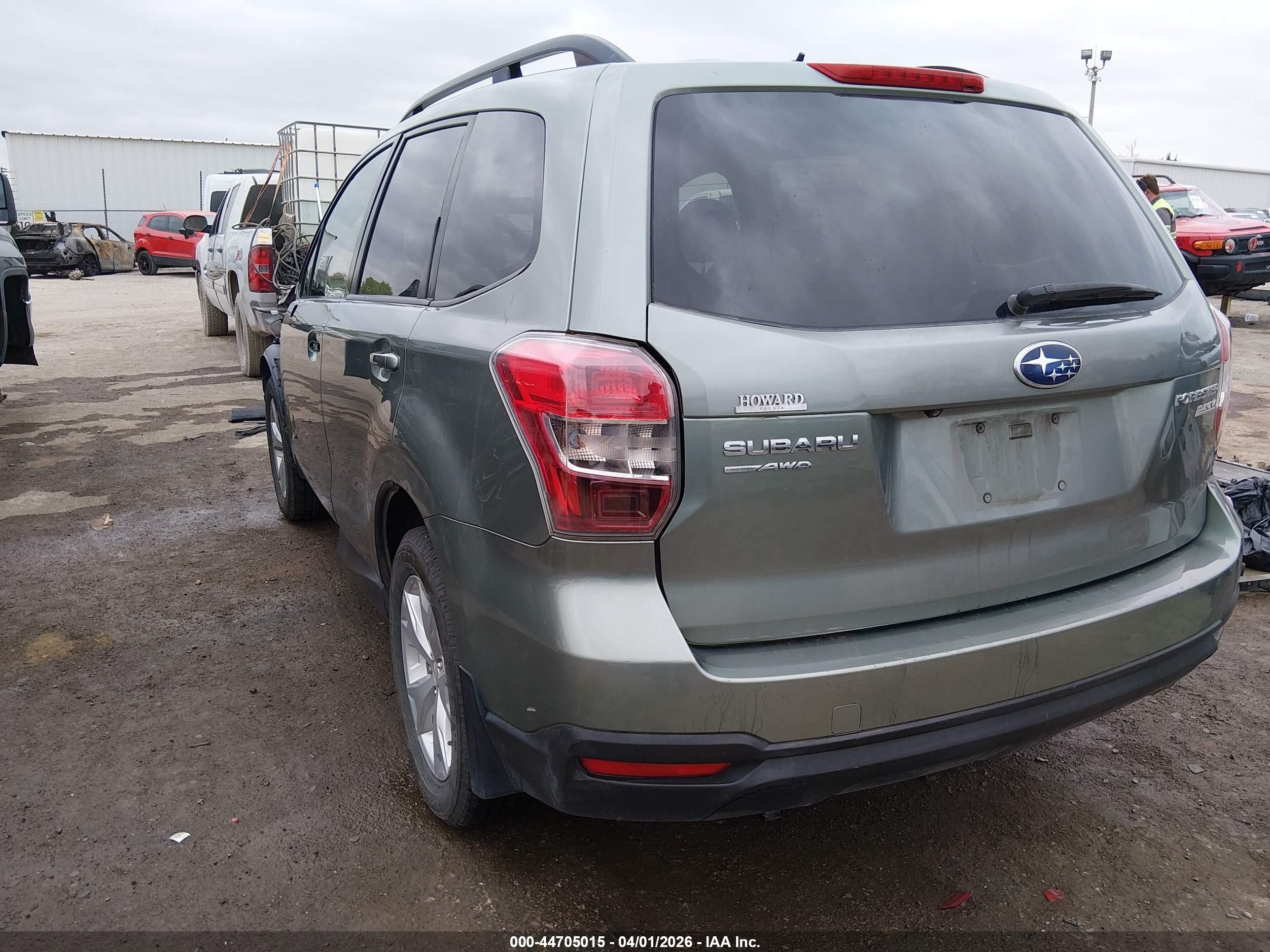 2014 Subaru Forester 2.5i Premium Green vin: JF2SJAEC9EH494514