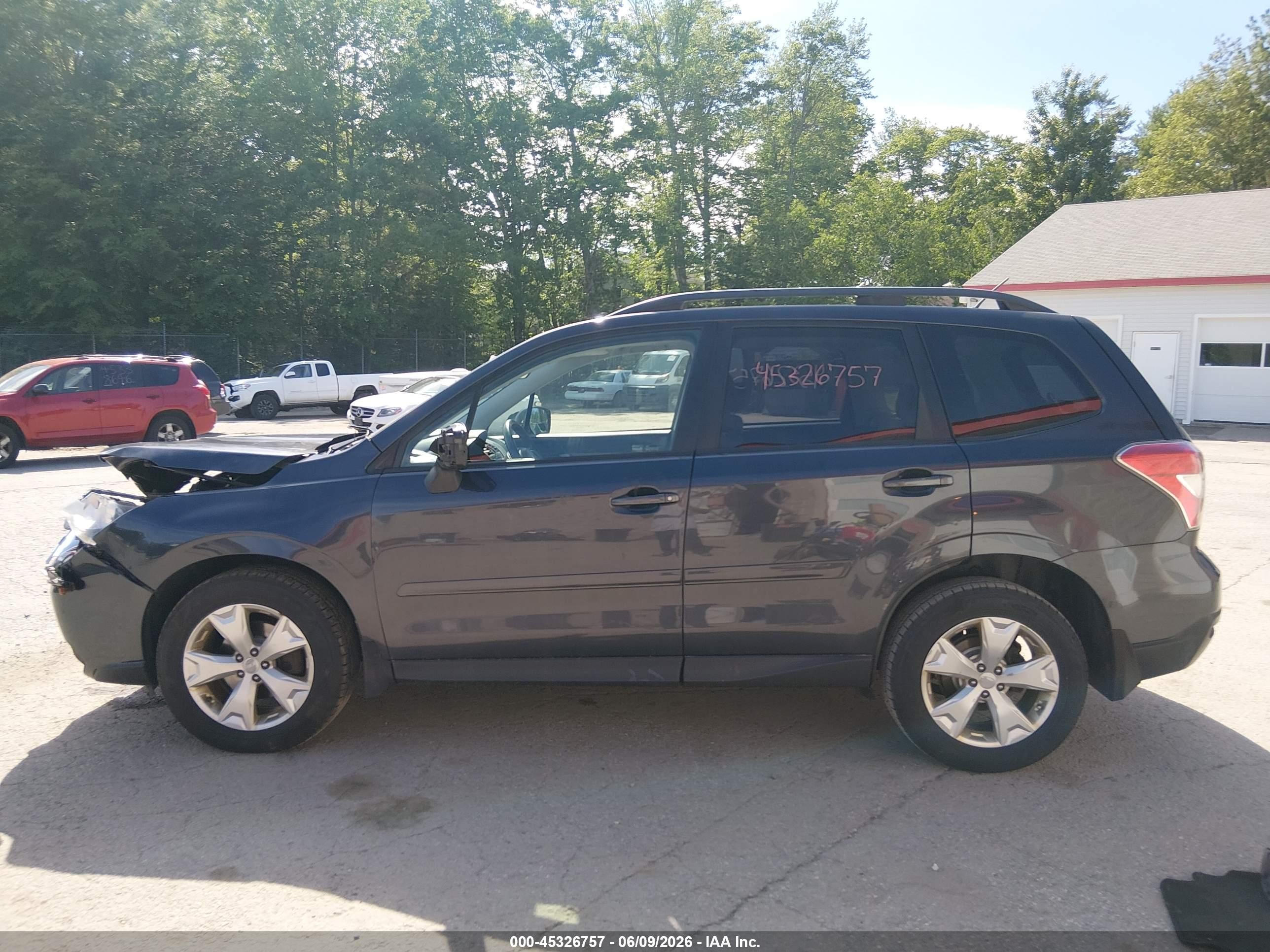 2014 Subaru Forester 2.5i Premium Black vin: JF2SJAEC9EH505088