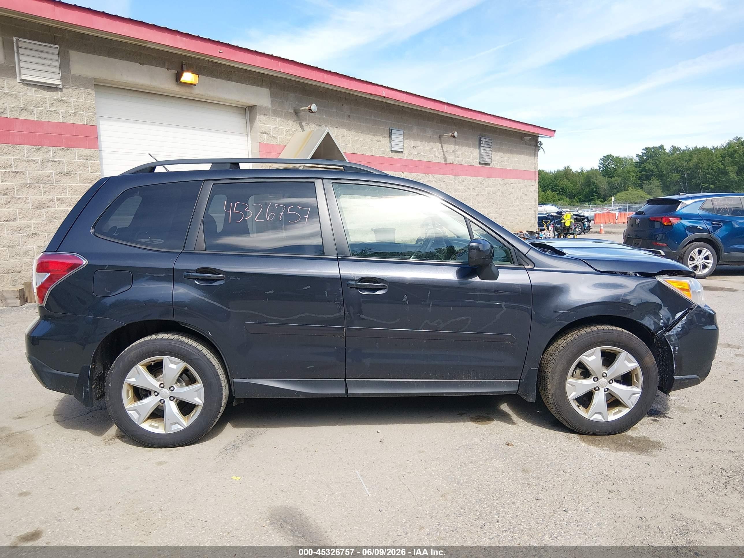 2014 Subaru Forester 2.5i Premium Black vin: JF2SJAEC9EH505088