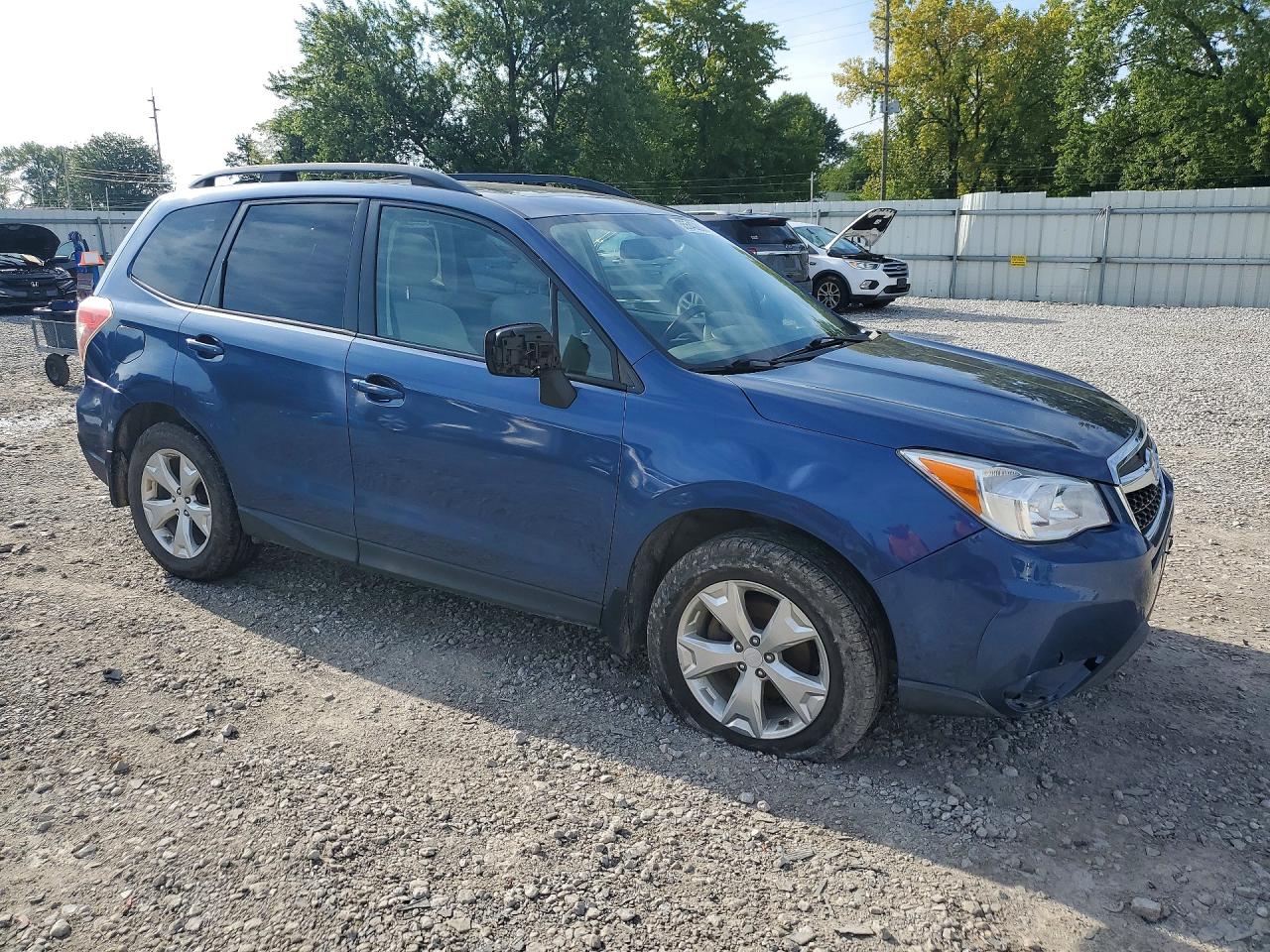 2014 Subaru Forester 2.5i Premium Blue vin: JF2SJAEC9EH511263