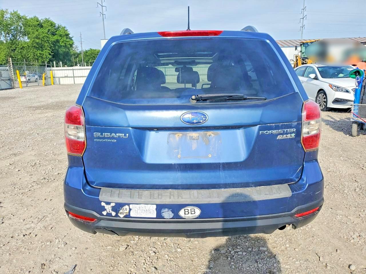 2014 Subaru Forester 2.5i Premium Blue vin: JF2SJAEC9EH511263