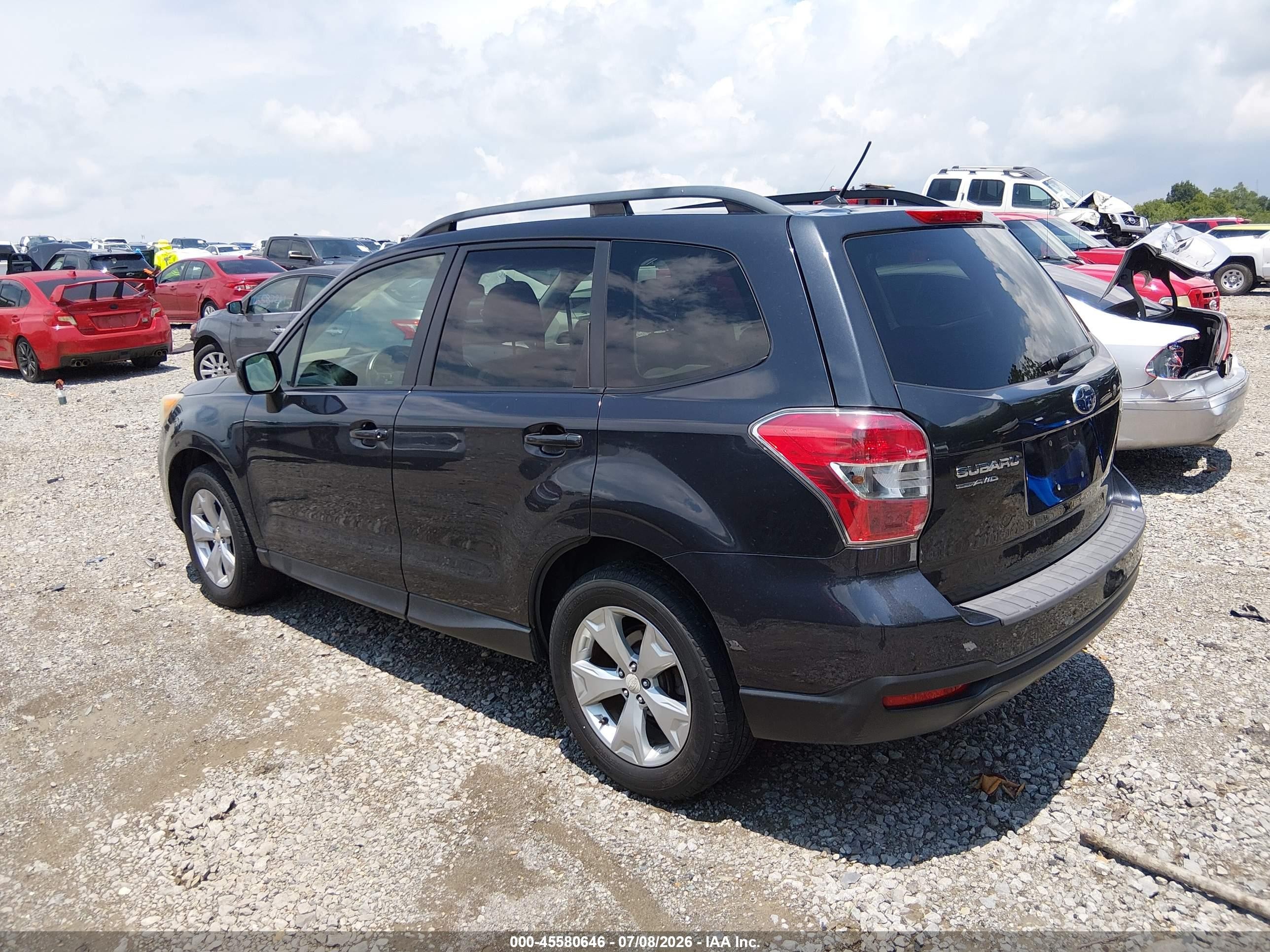 2014 Subaru Forester 2.5i Premium Dark Blue vin: JF2SJAEC9EH545767