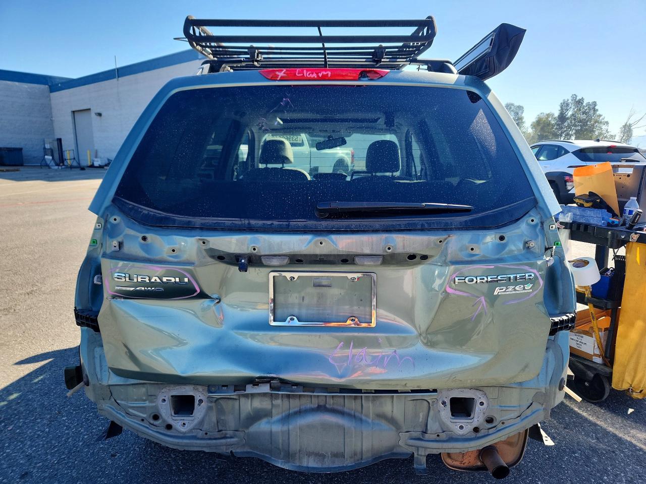 2014 Subaru Forester 2.5i Premium Green vin: JF2SJAEC9EH559006