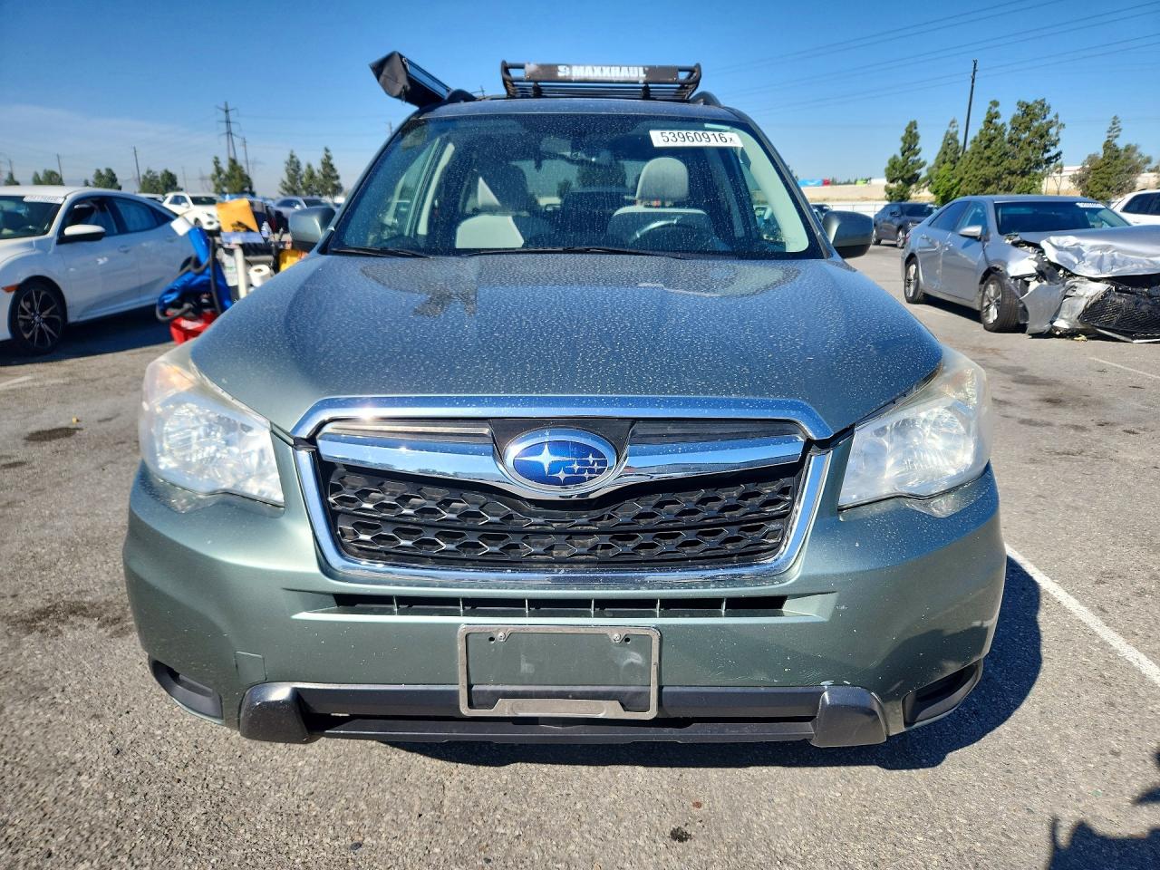 2014 Subaru Forester 2.5i Premium Green vin: JF2SJAEC9EH559006