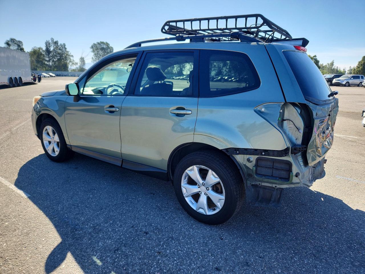 2014 Subaru Forester 2.5i Premium Green vin: JF2SJAEC9EH559006