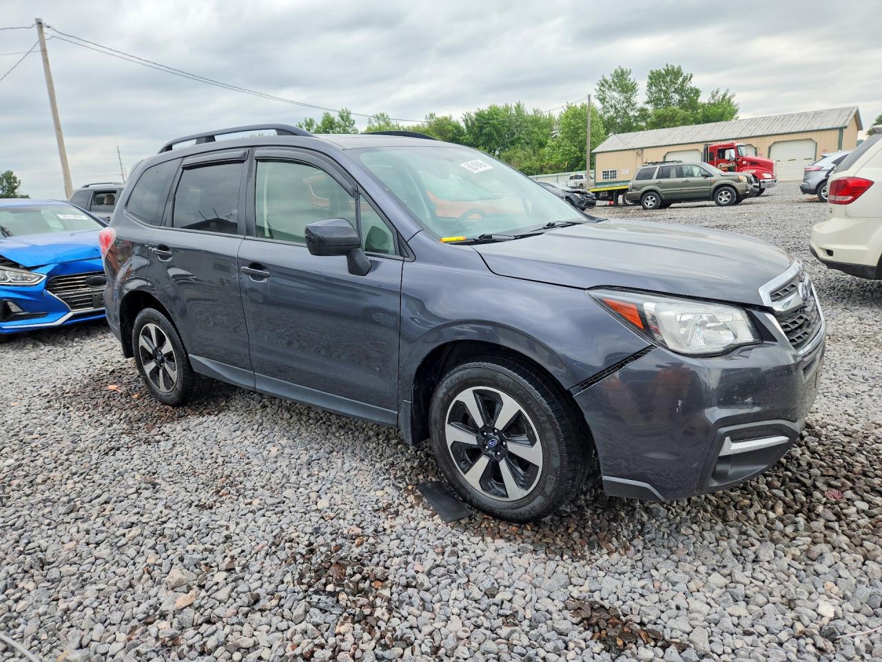 2018 Subaru Forester 2.5i Premium Charcoal vin: JF2SJAEC9JH616220