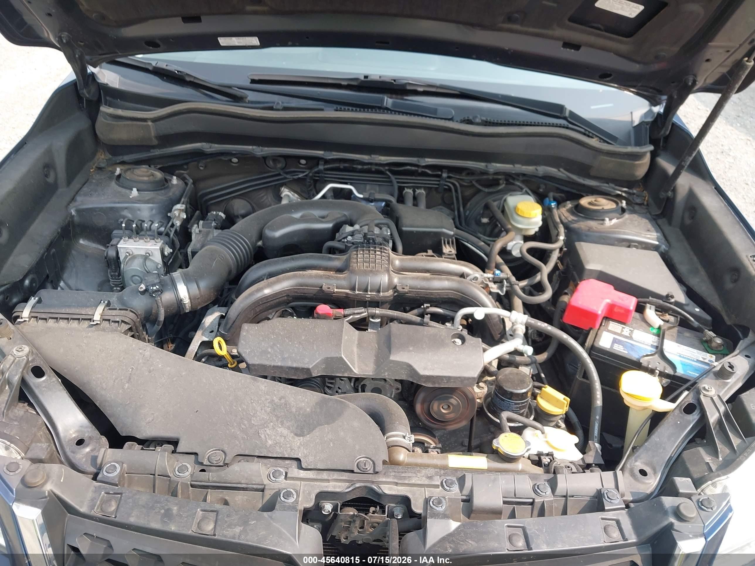 2014 Subaru Forester 2.5i Premium Синий vin: JF2SJAECXEH404531