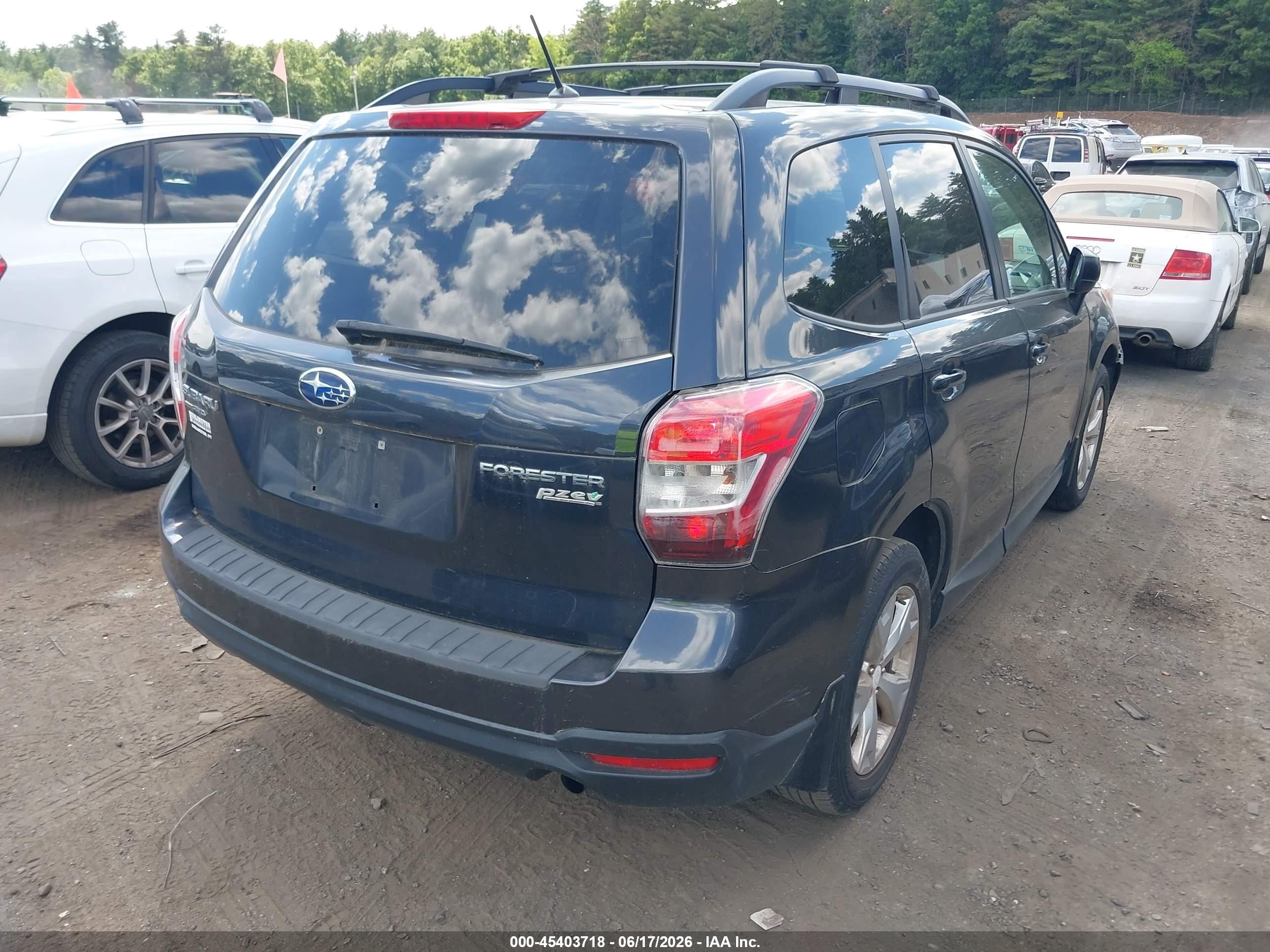 2014 Subaru Forester 2.5i Premium Black vin: JF2SJAECXEH438839
