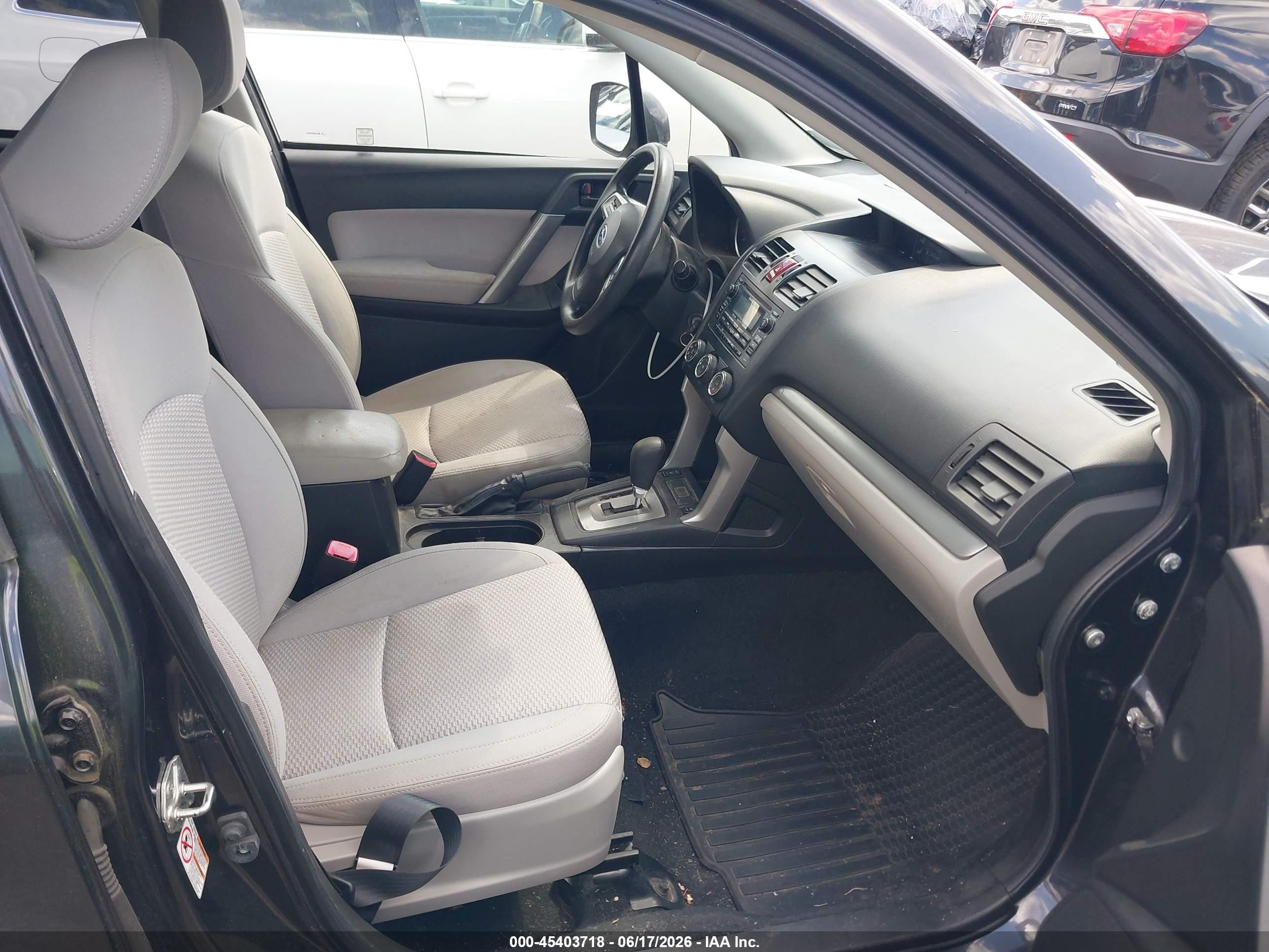 2014 Subaru Forester 2.5i Premium Black vin: JF2SJAECXEH438839