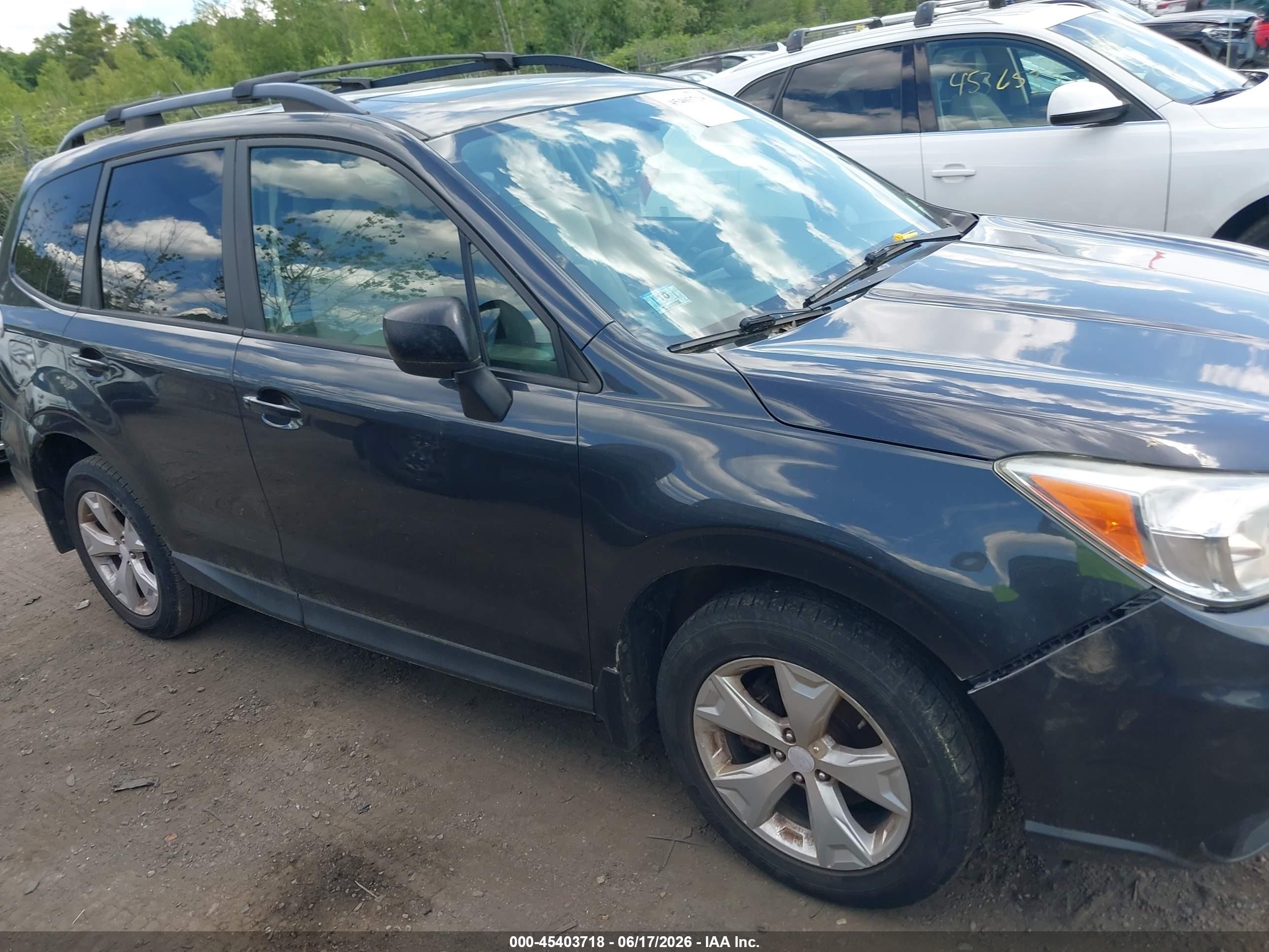 2014 Subaru Forester 2.5i Premium Black vin: JF2SJAECXEH438839